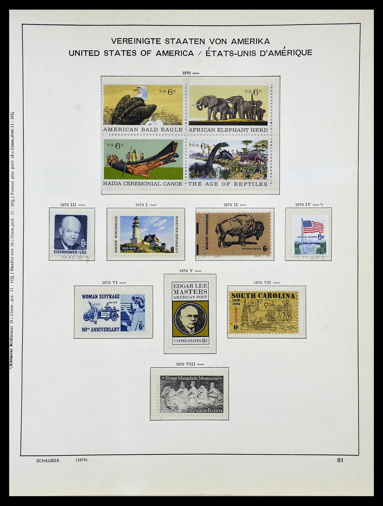 34056 092 - Stamp collection 34056 USA 1851-1972.