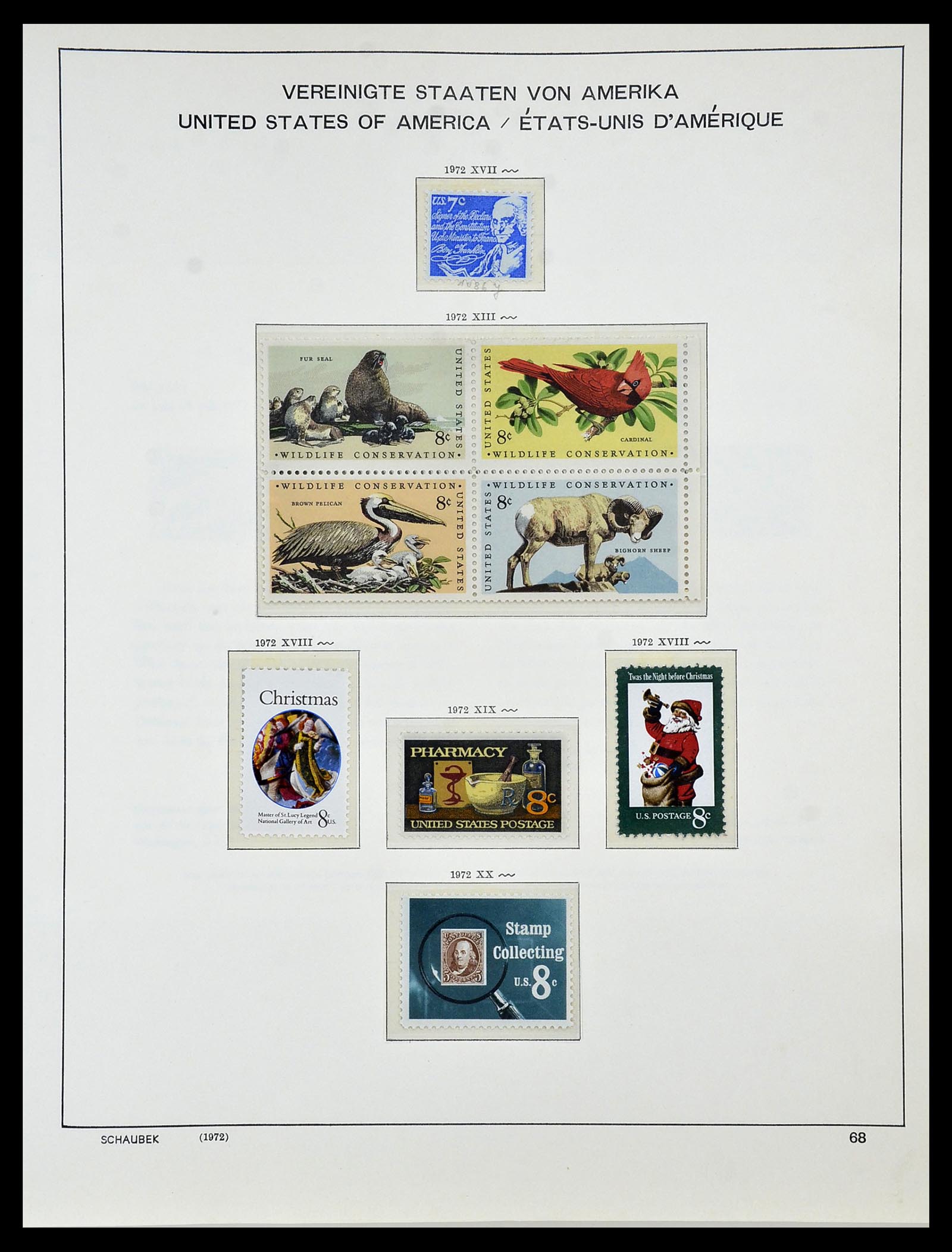 34056 103 - Stamp collection 34056 USA 1851-1972.