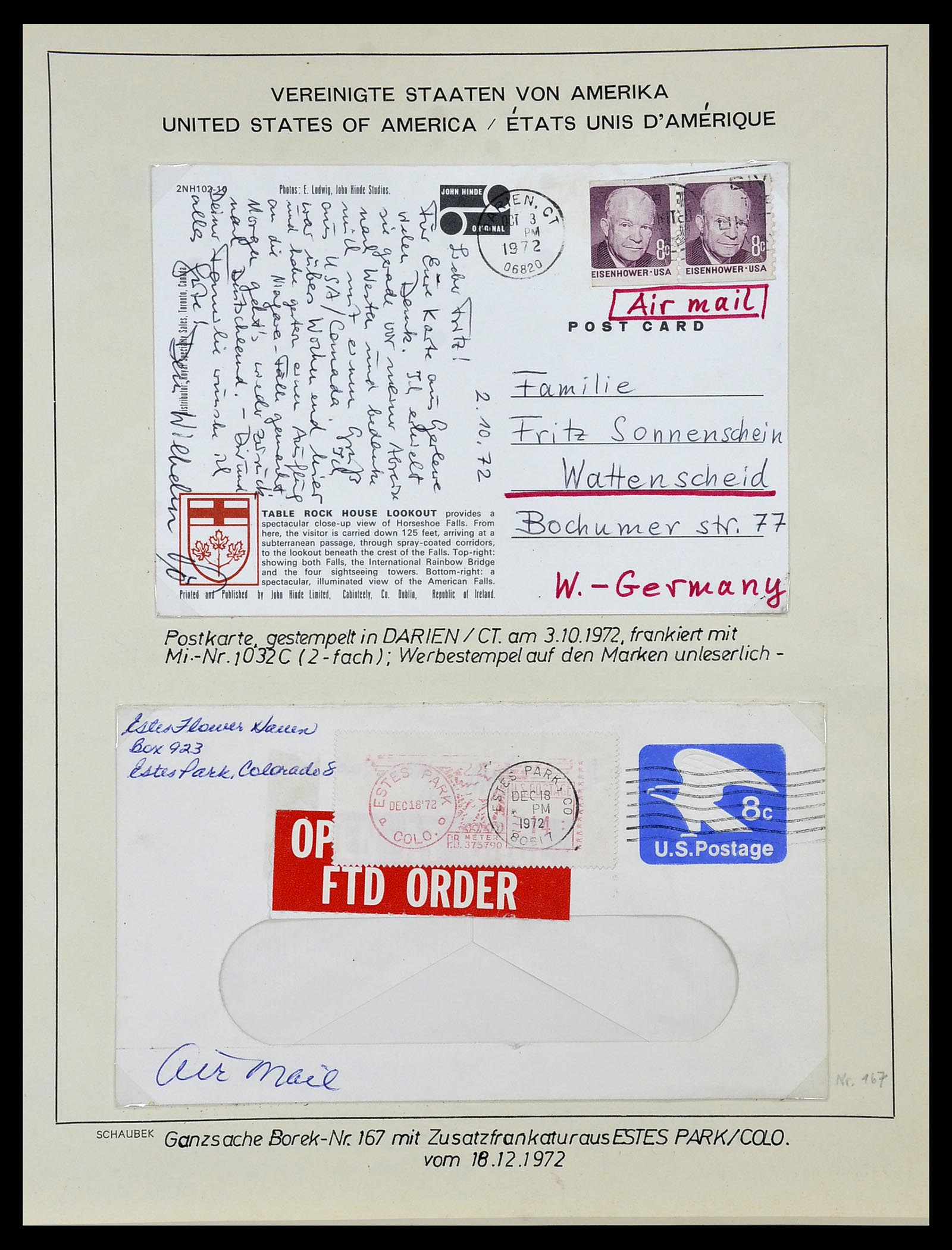 34056 104 - Postzegelverzameling 34056 USA 1851-1972.