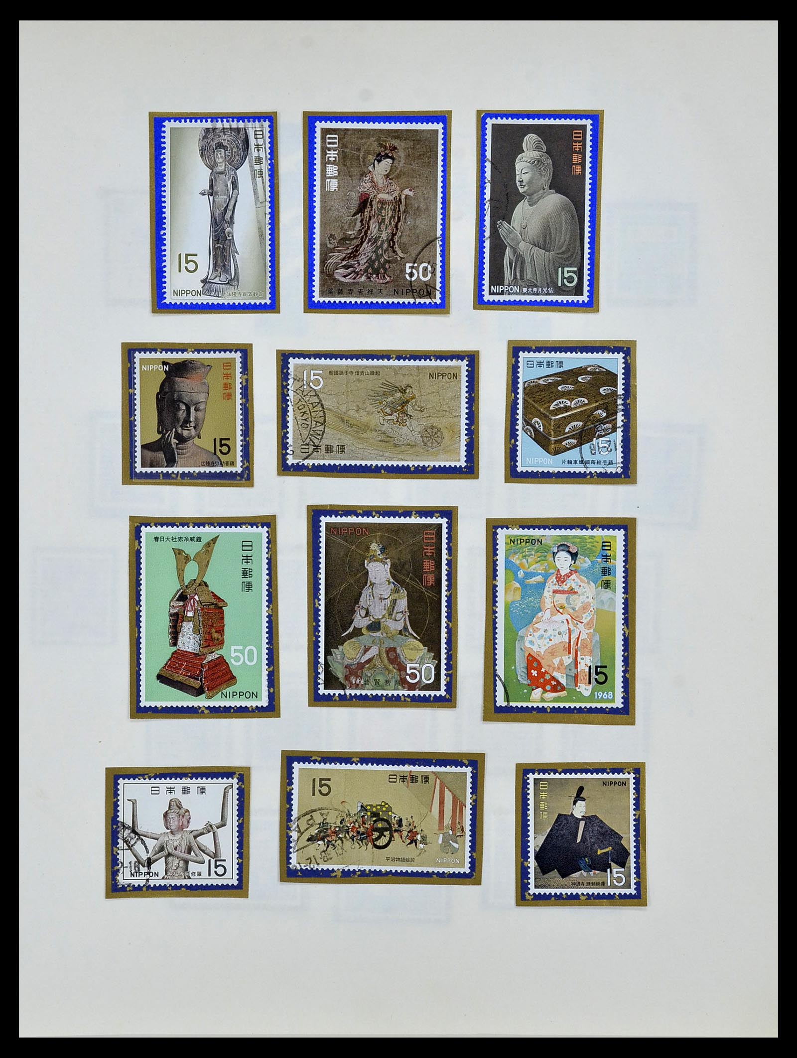 34059 043 - Postzegelverzameling 34059 Japan 1871-1985.