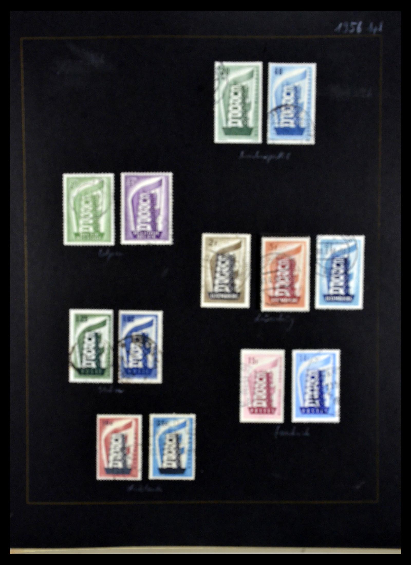 34062 001 - Postzegelverzameling 34062 Europa CEPT 1956-1977.