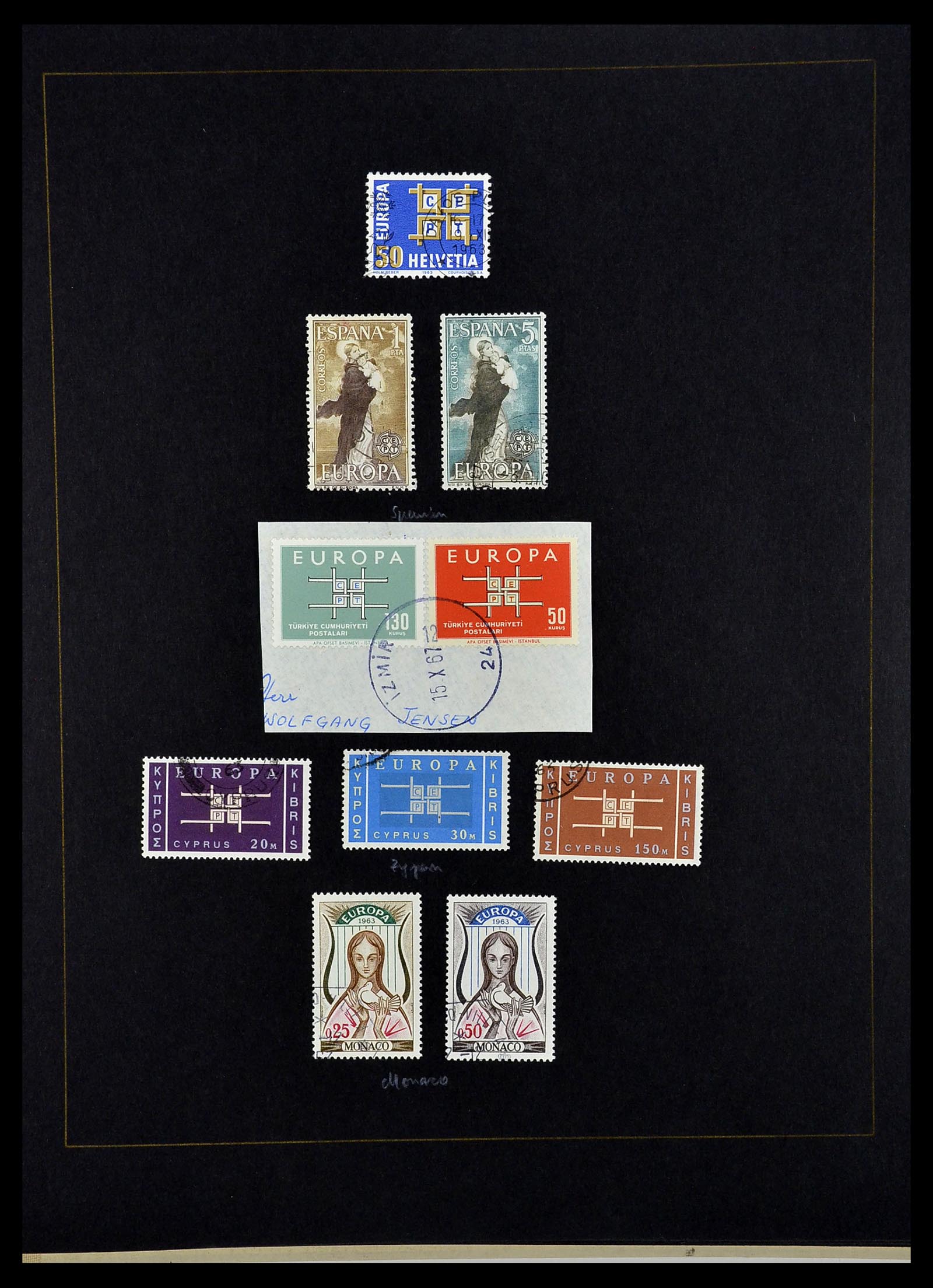 34062 016 - Stamp collection 34062 Europa CEPT 1956-1977.