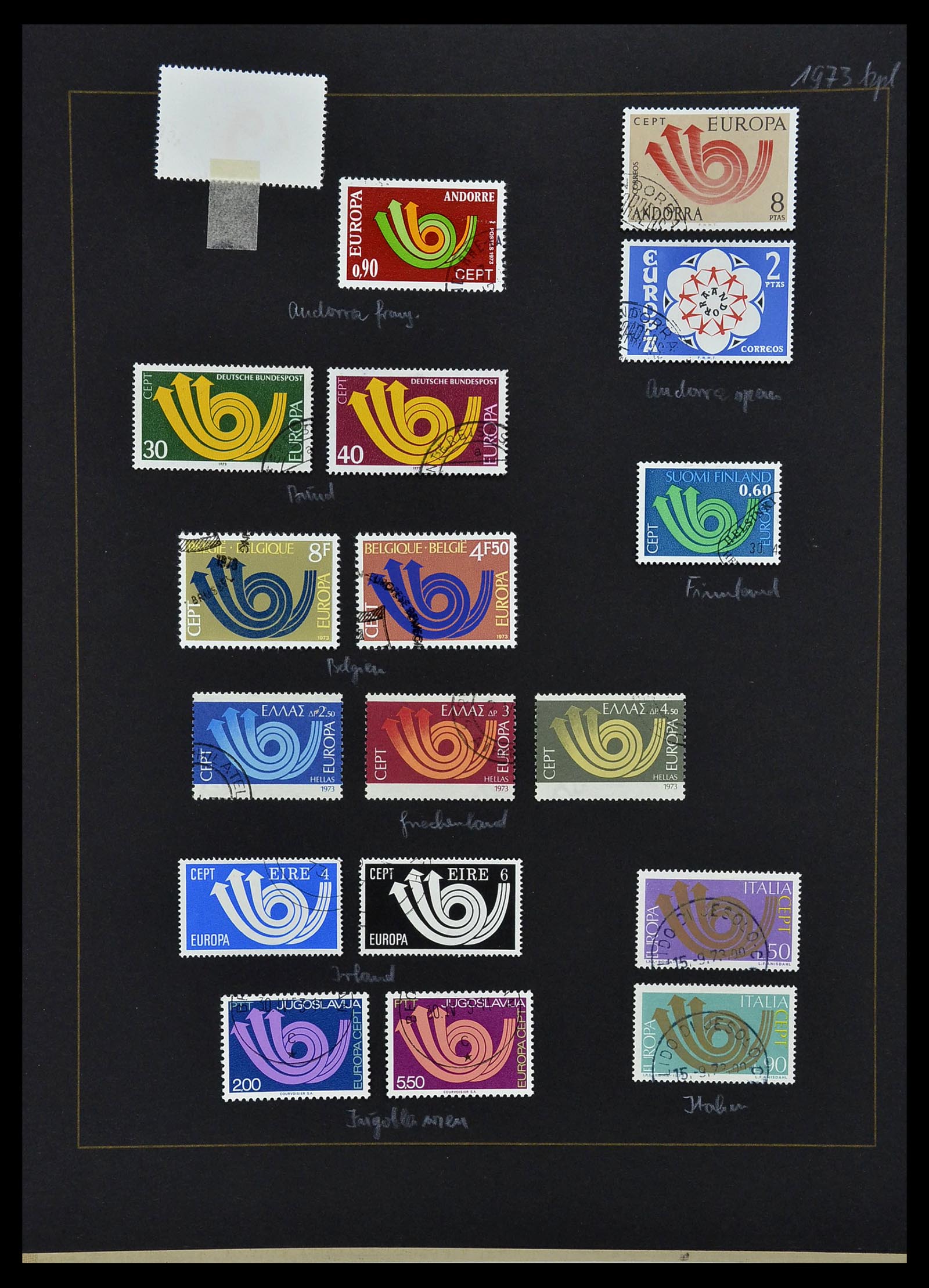 34062 042 - Postzegelverzameling 34062 Europa CEPT 1956-1977.