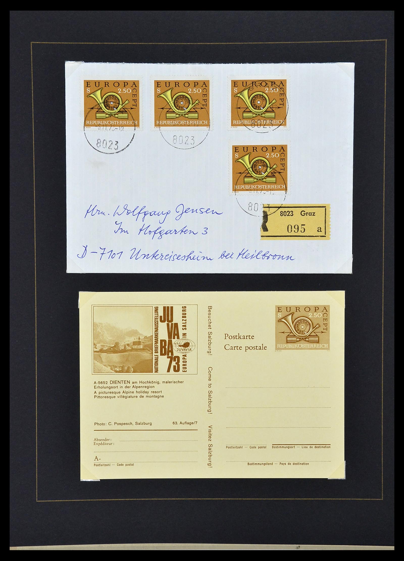 34062 045 - Postzegelverzameling 34062 Europa CEPT 1956-1977.