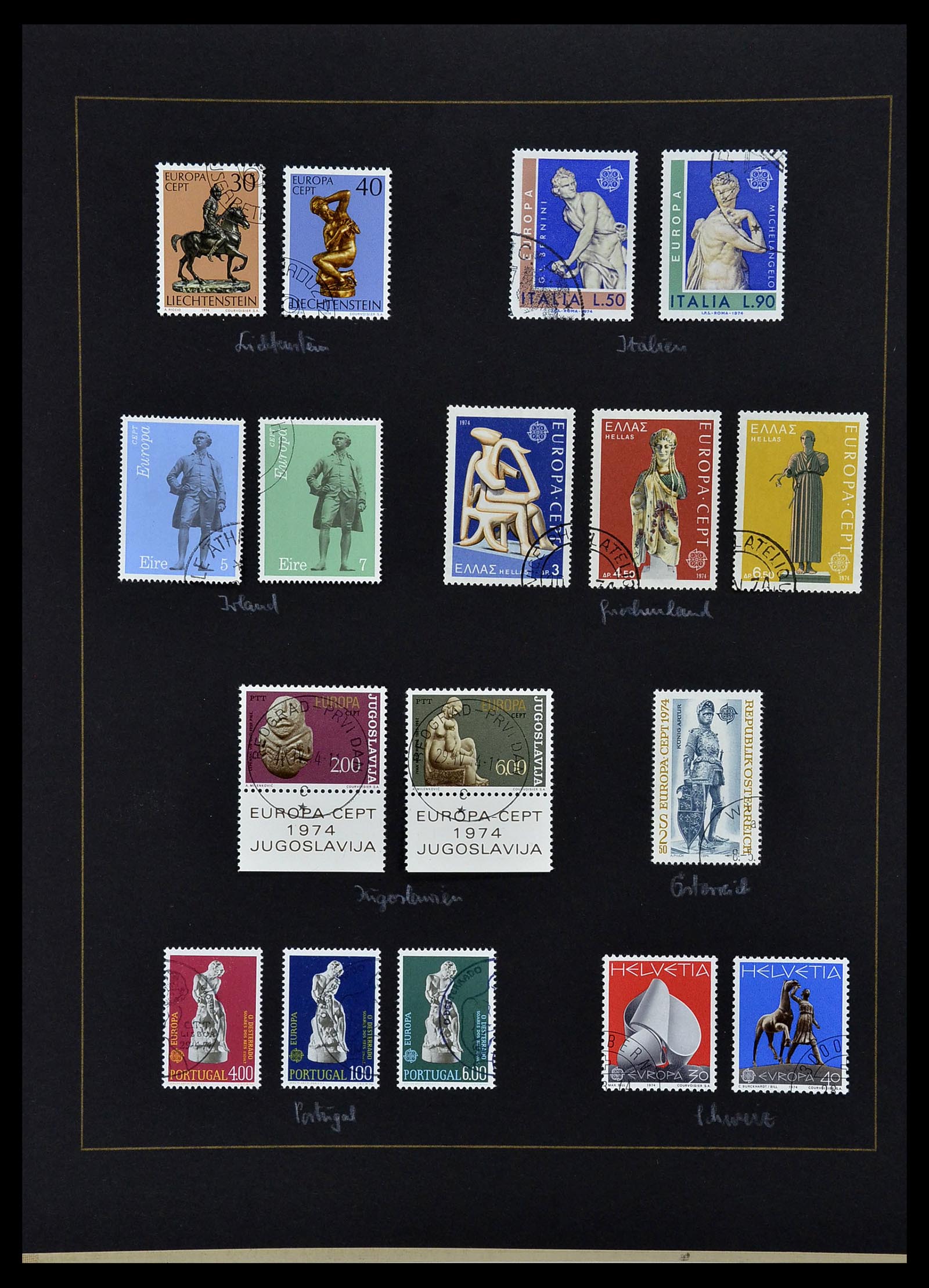 34062 047 - Postzegelverzameling 34062 Europa CEPT 1956-1977.