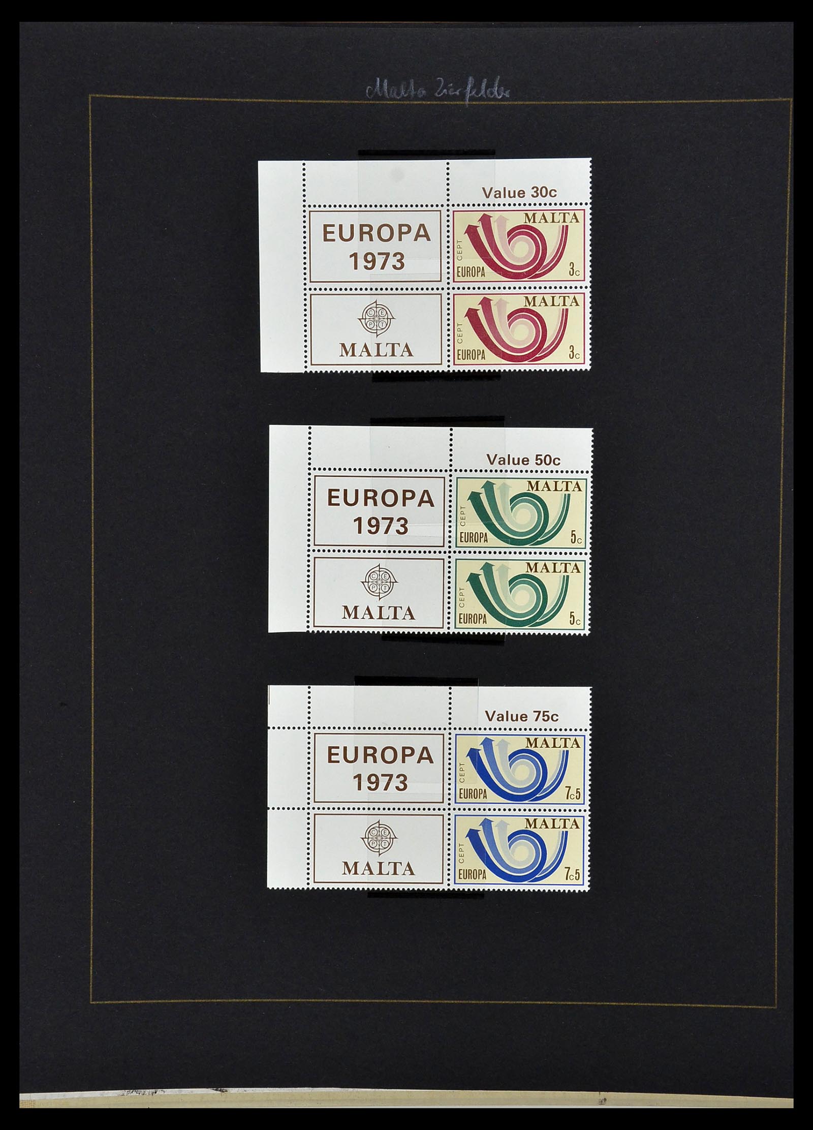 34062 067 - Stamp collection 34062 Europa CEPT 1956-1977.