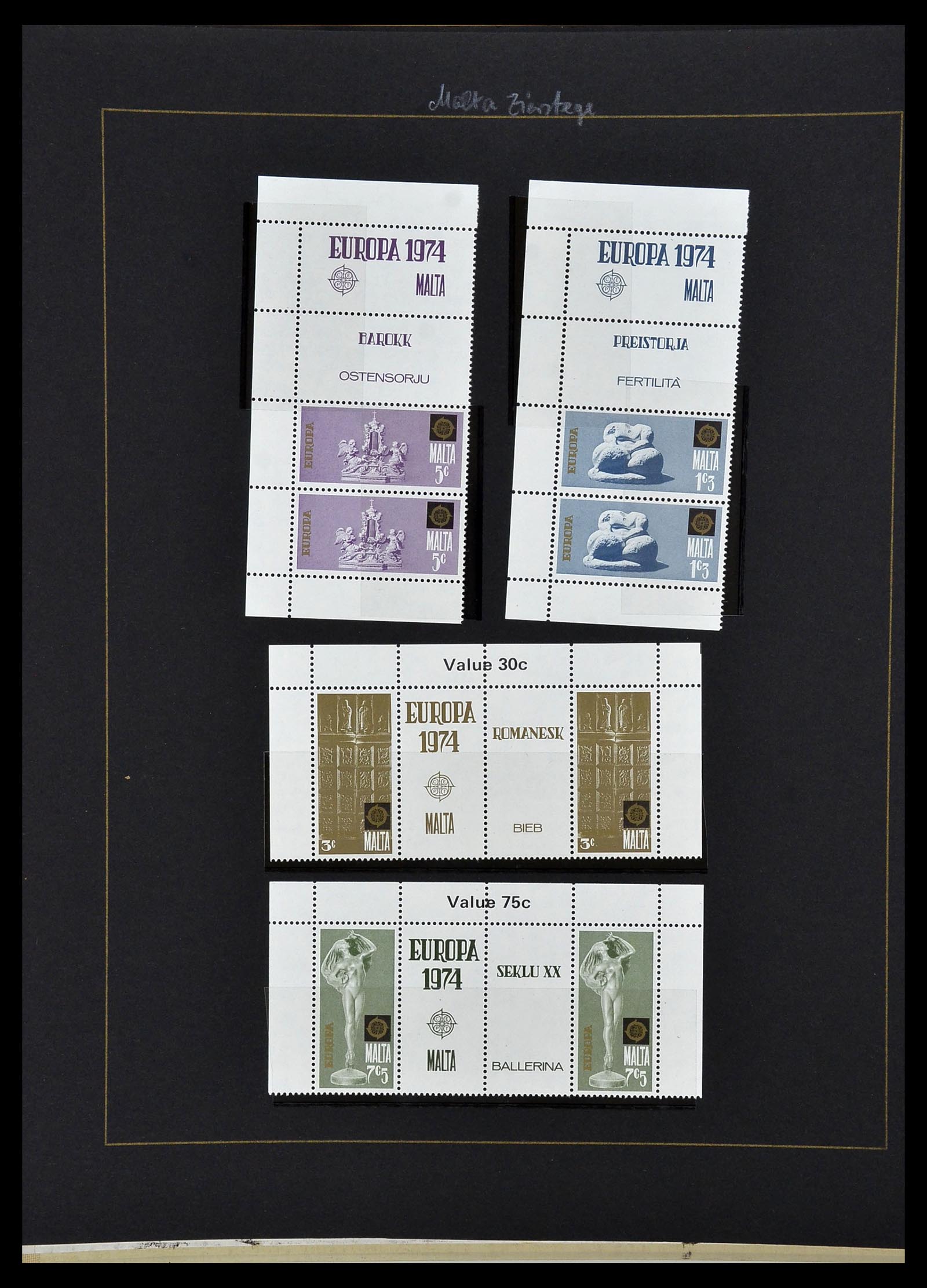 34062 068 - Stamp collection 34062 Europa CEPT 1956-1977.
