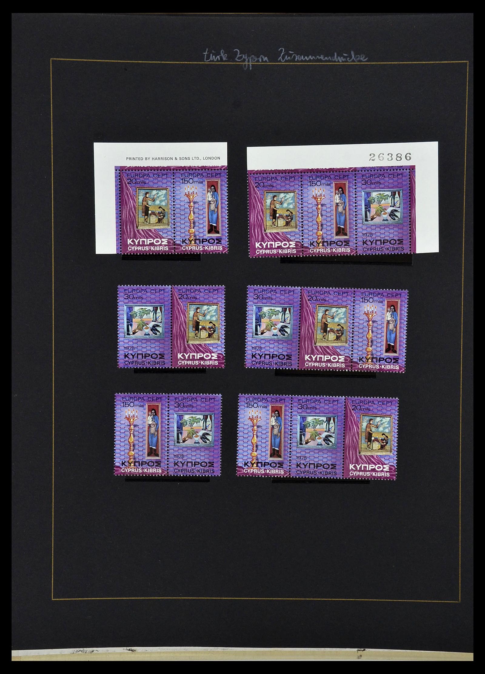 34062 071 - Stamp collection 34062 Europa CEPT 1956-1977.