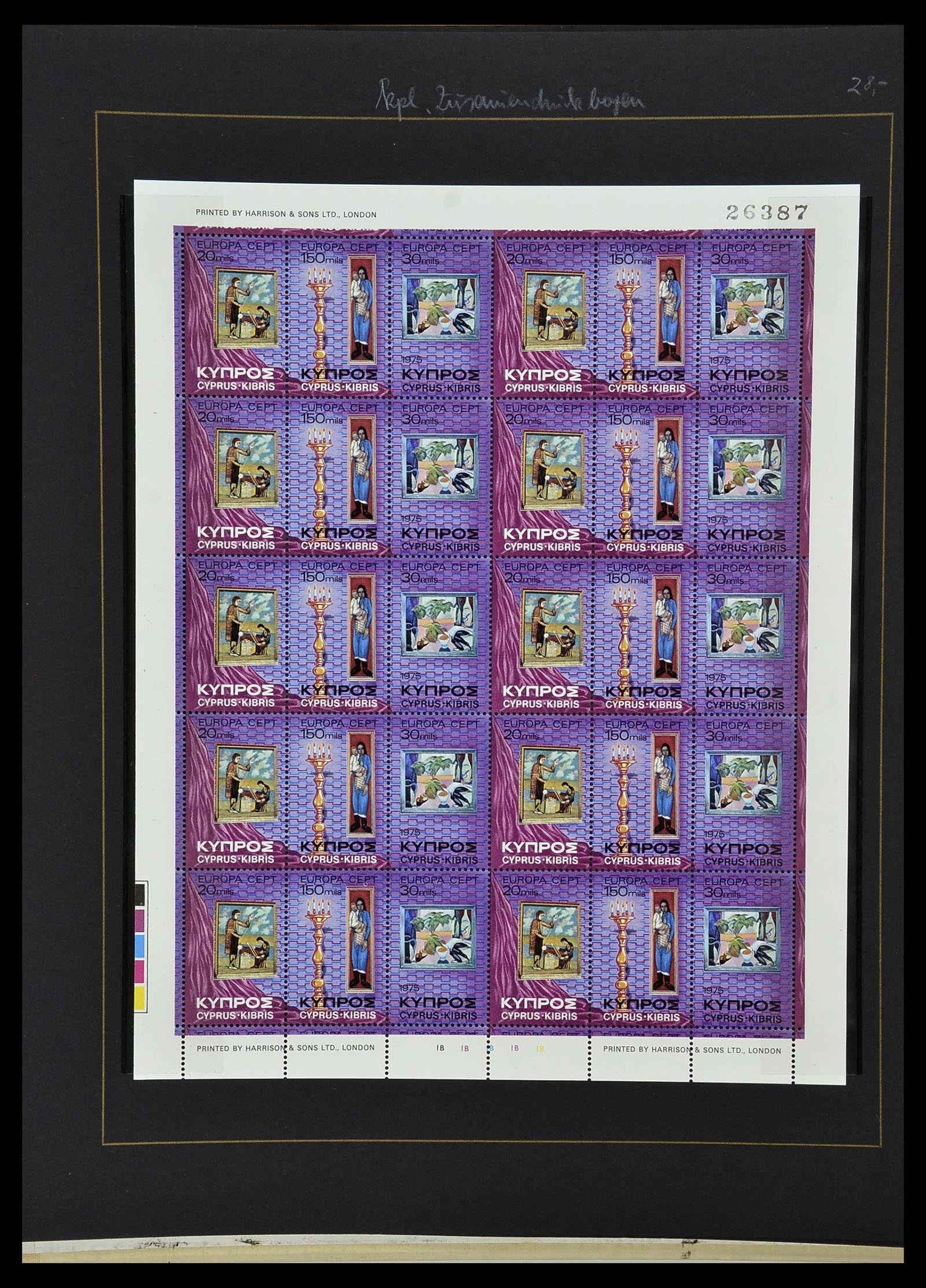 34062 072 - Stamp collection 34062 Europa CEPT 1956-1977.