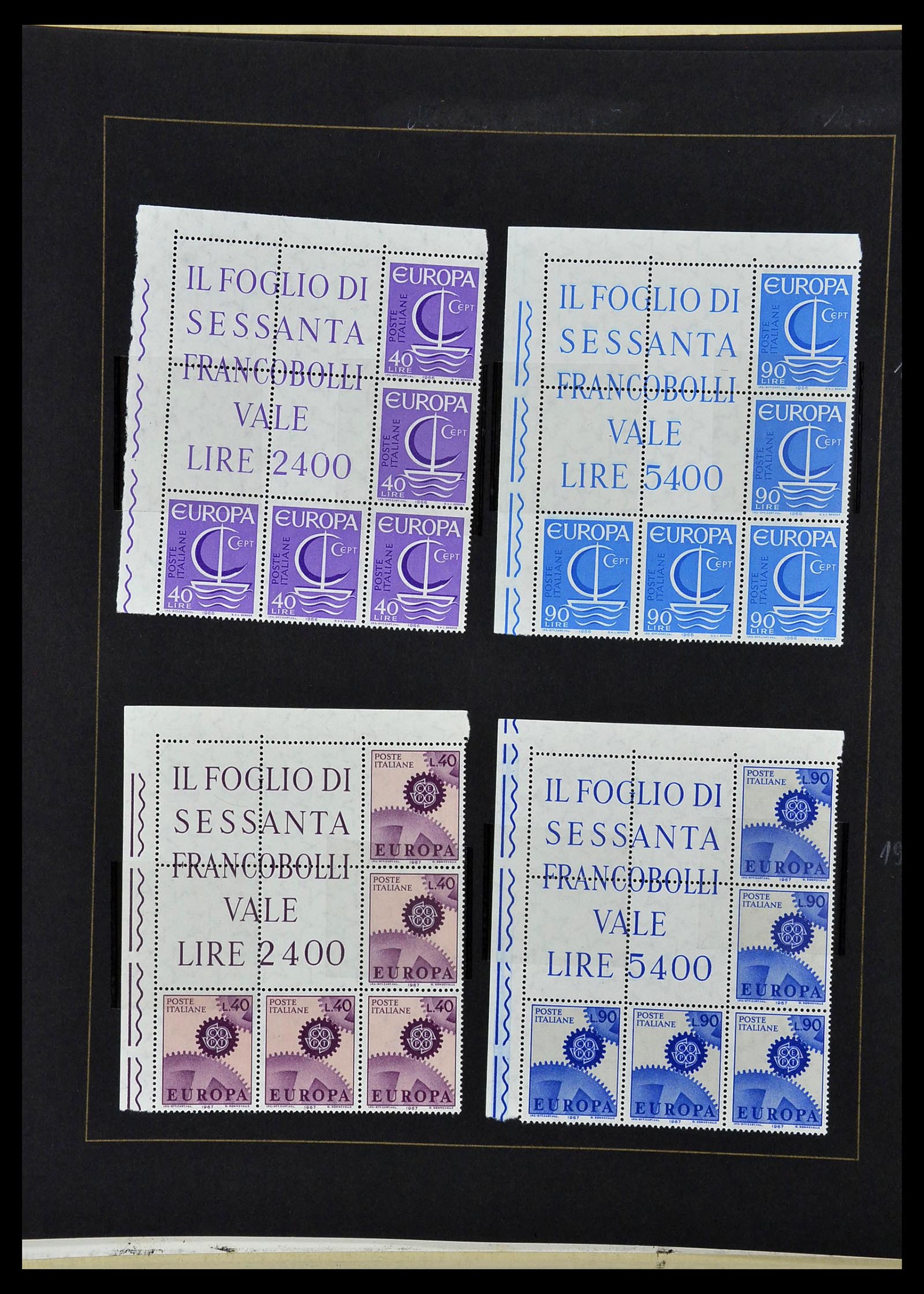 34062 079 - Stamp collection 34062 Europa CEPT 1956-1977.