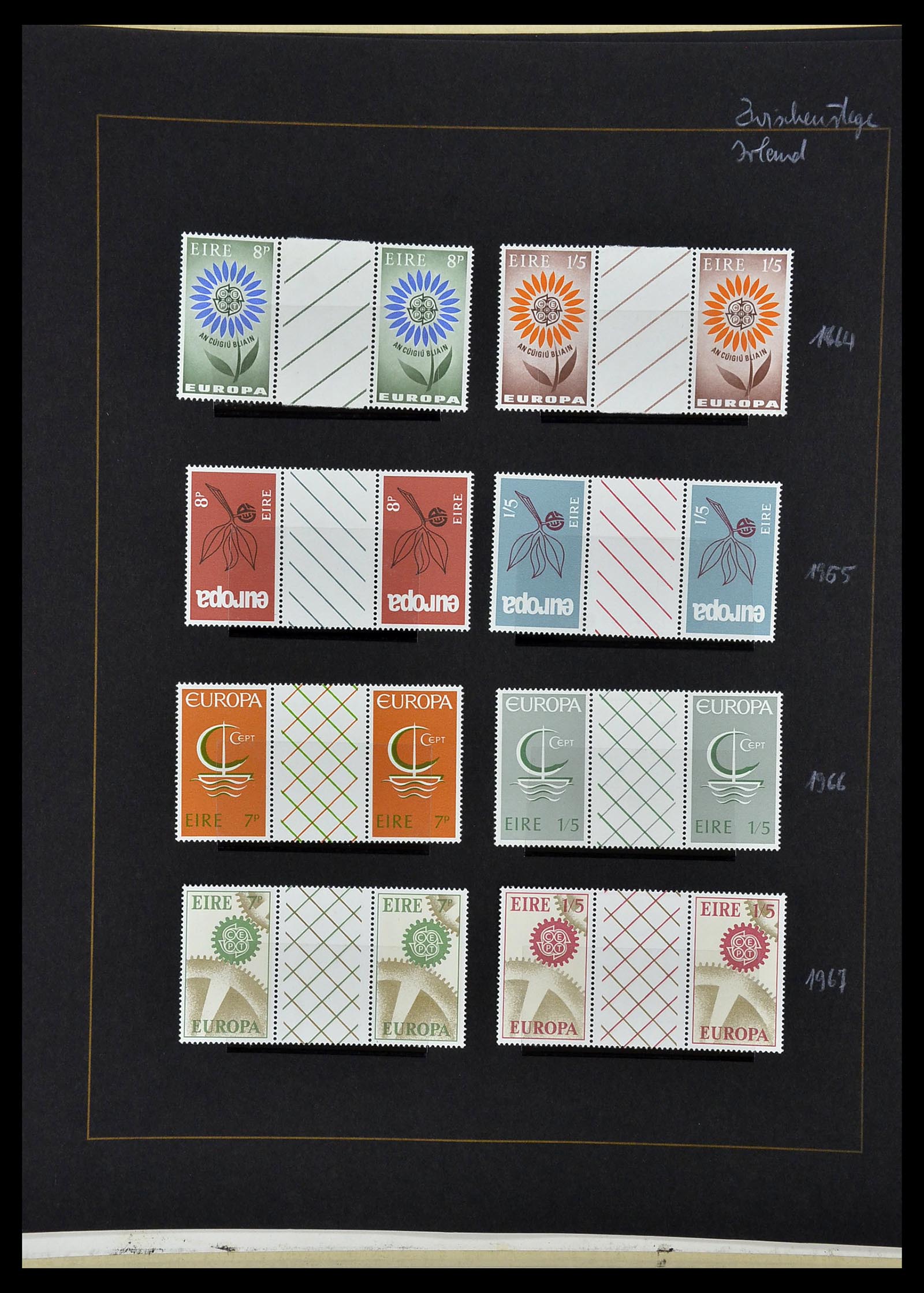 34062 081 - Postzegelverzameling 34062 Europa CEPT 1956-1977.