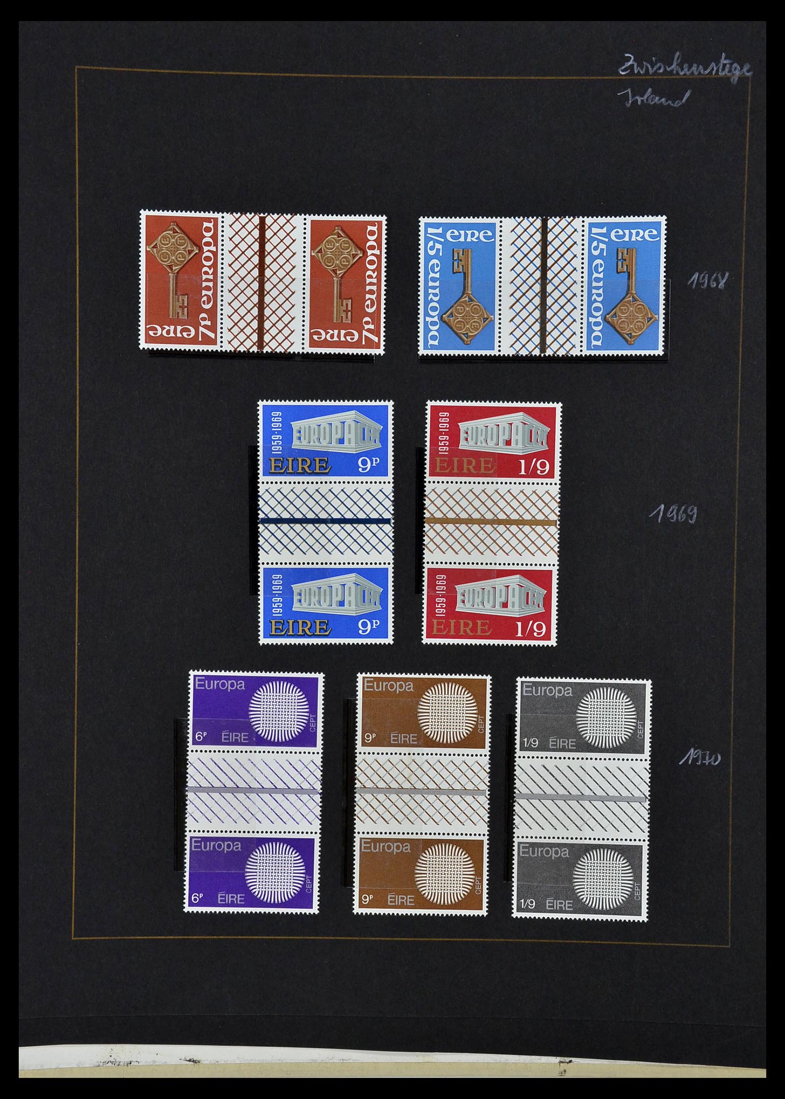 34062 082 - Postzegelverzameling 34062 Europa CEPT 1956-1977.