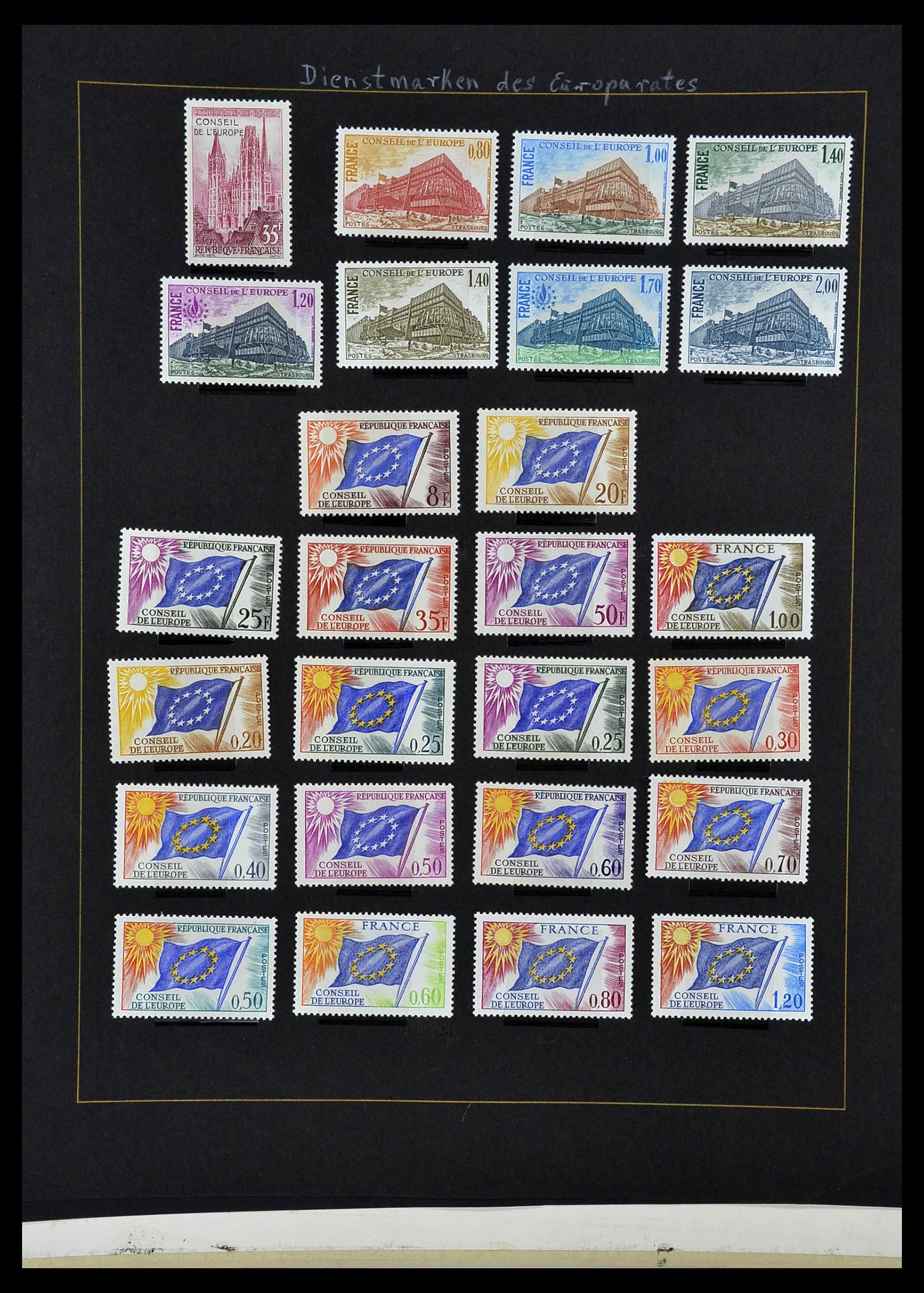 34062 083 - Postzegelverzameling 34062 Europa CEPT 1956-1977.