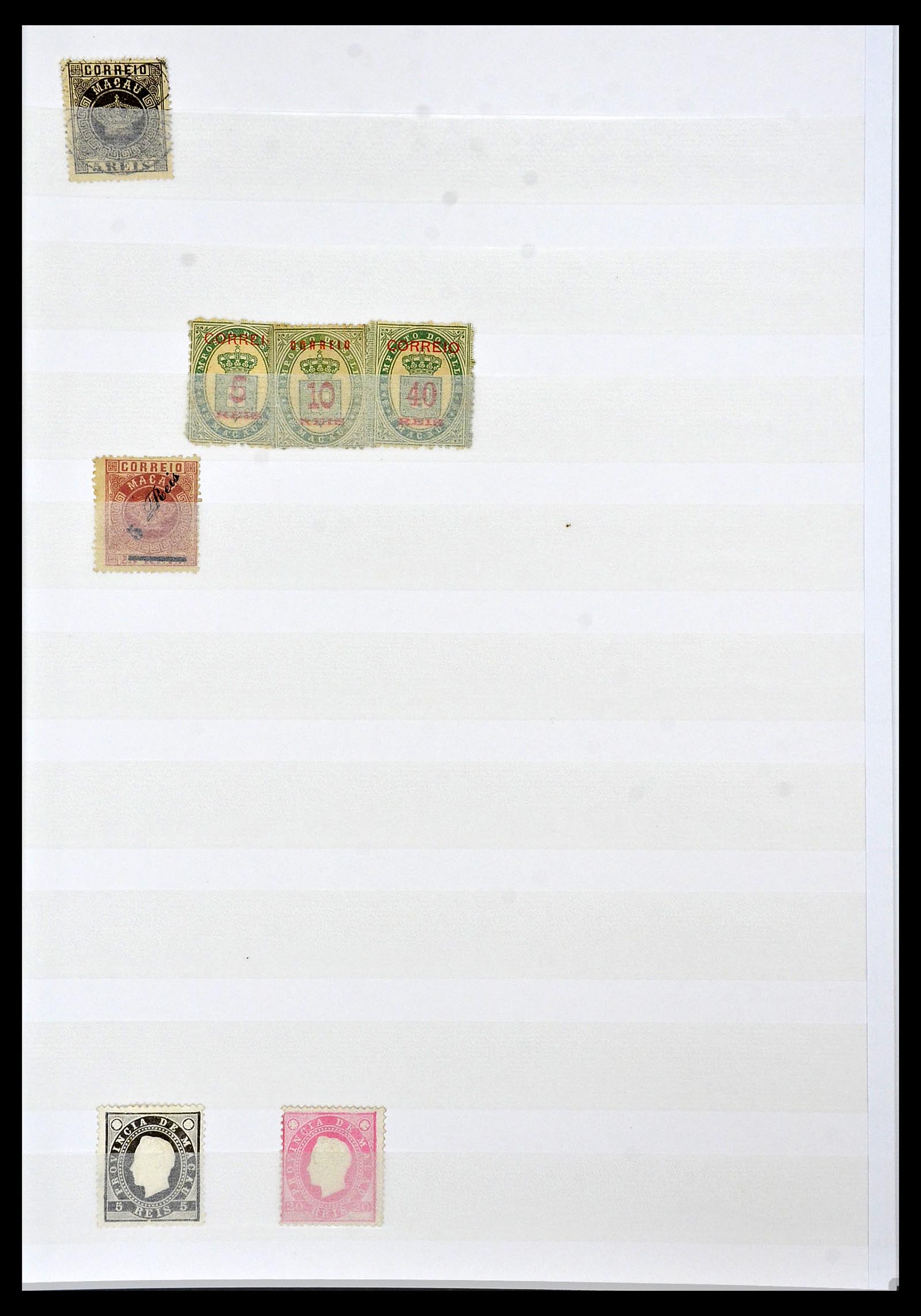 34064 001 - Stamp collection 34064 Macao 1884-2019!