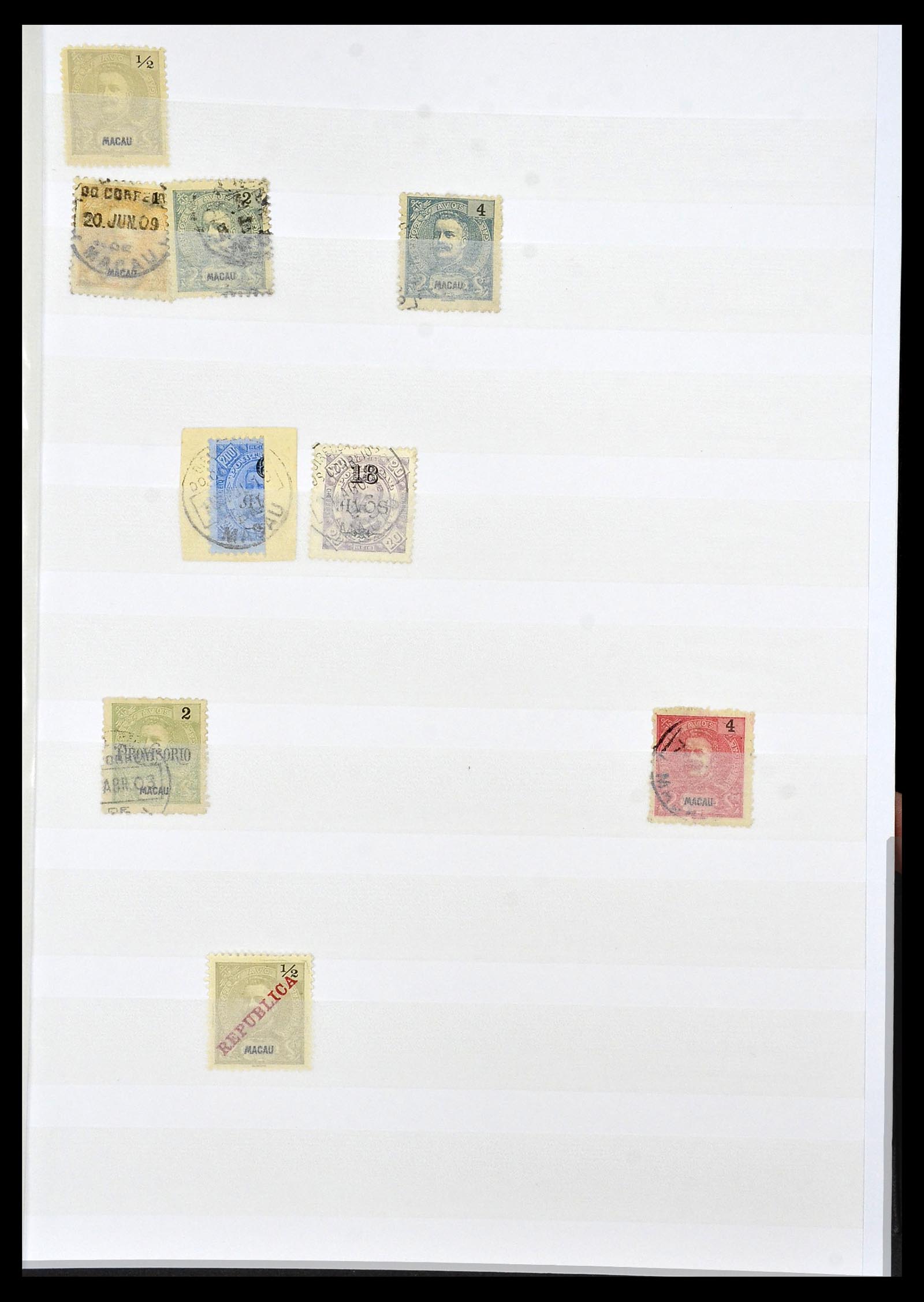 34064 003 - Postzegelverzameling 34064 Macao 1884-2019!
