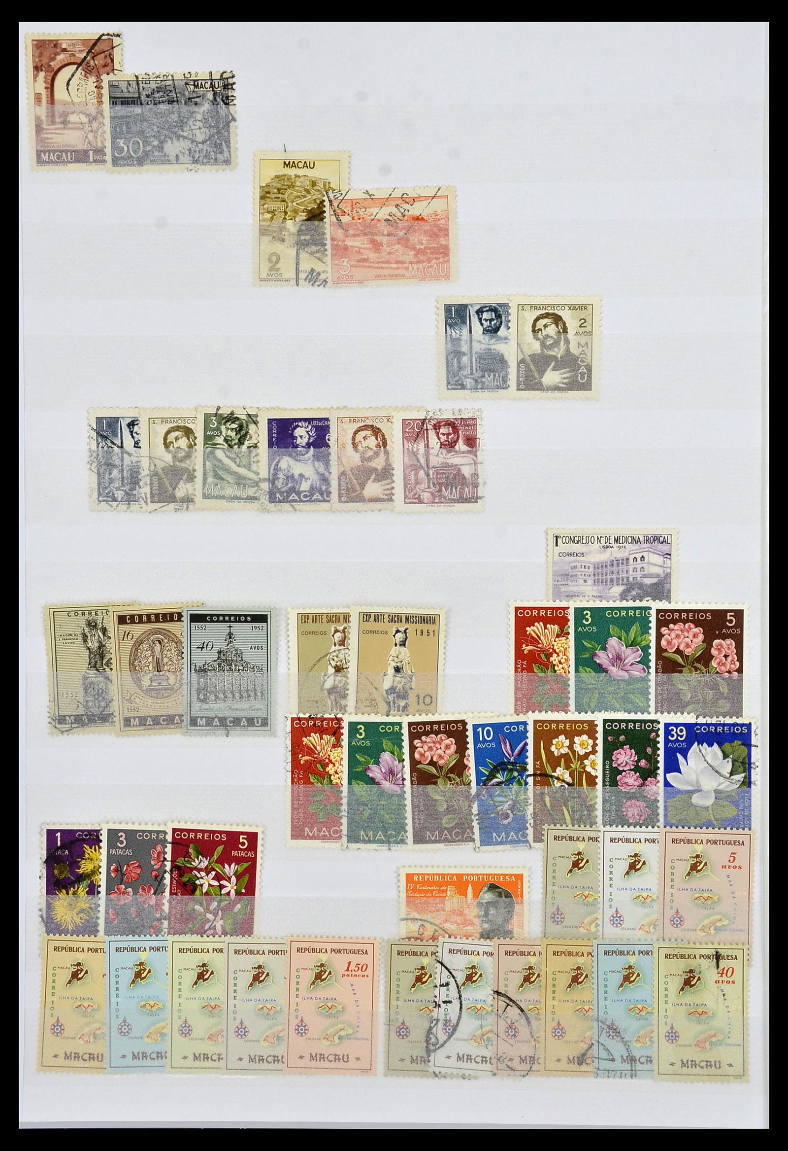 34064 006 - Stamp collection 34064 Macao 1884-2019!