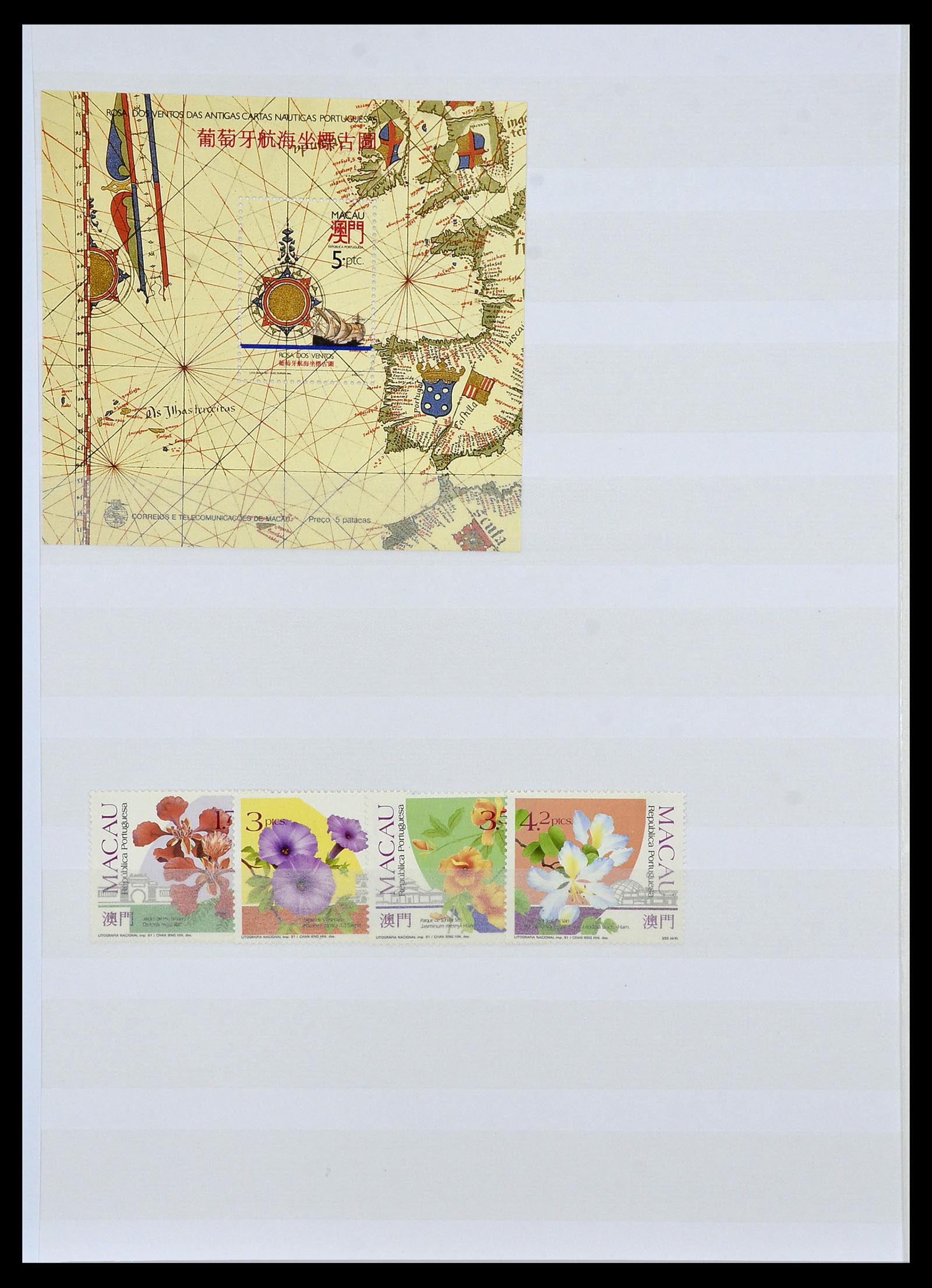 34064 014 - Postzegelverzameling 34064 Macao 1884-2019!