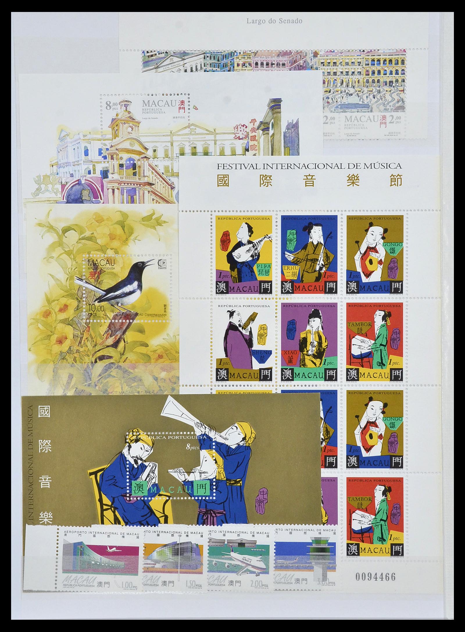 34064 020 - Postzegelverzameling 34064 Macao 1884-2019!