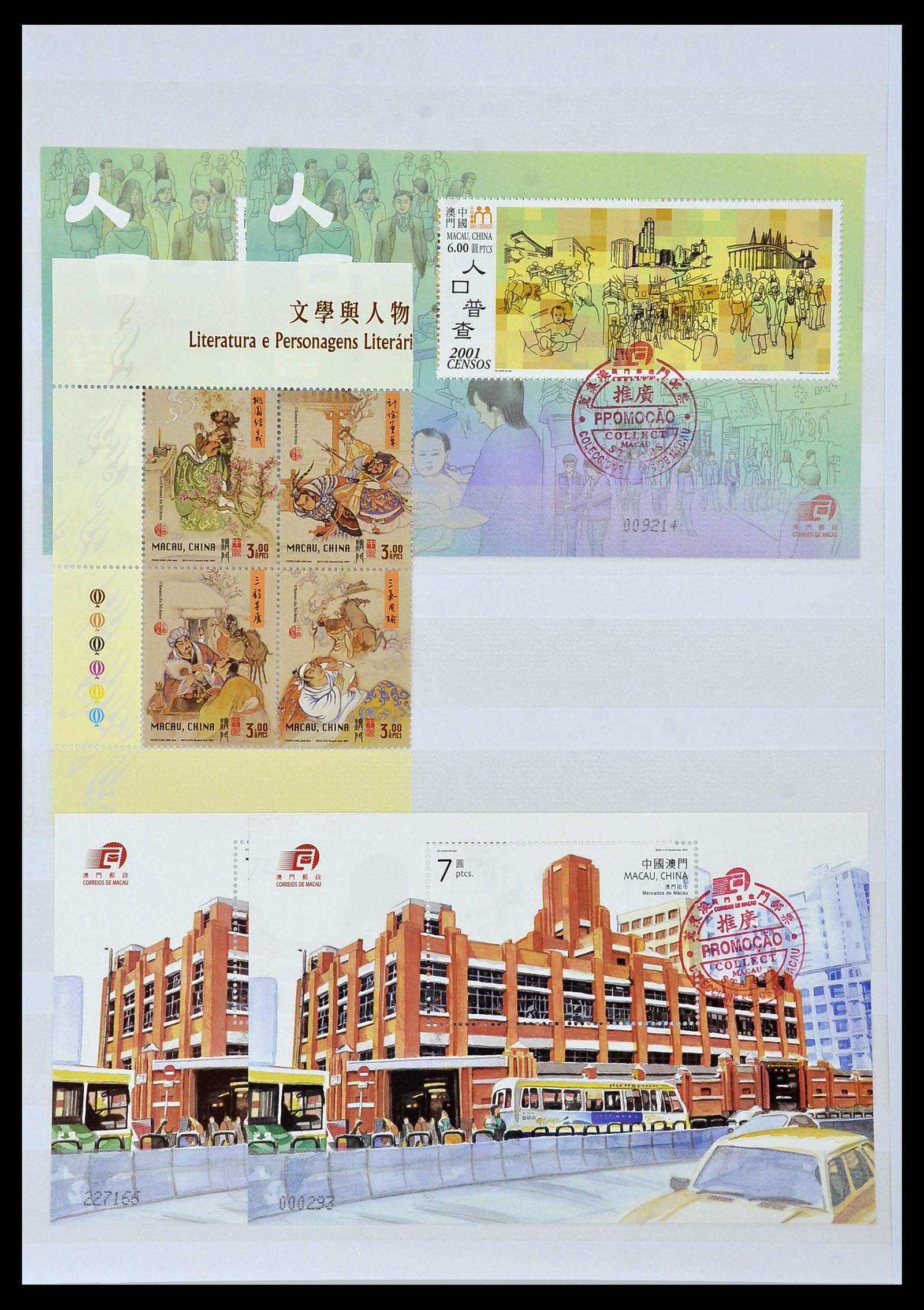 34064 055 - Postzegelverzameling 34064 Macao 1884-2019!