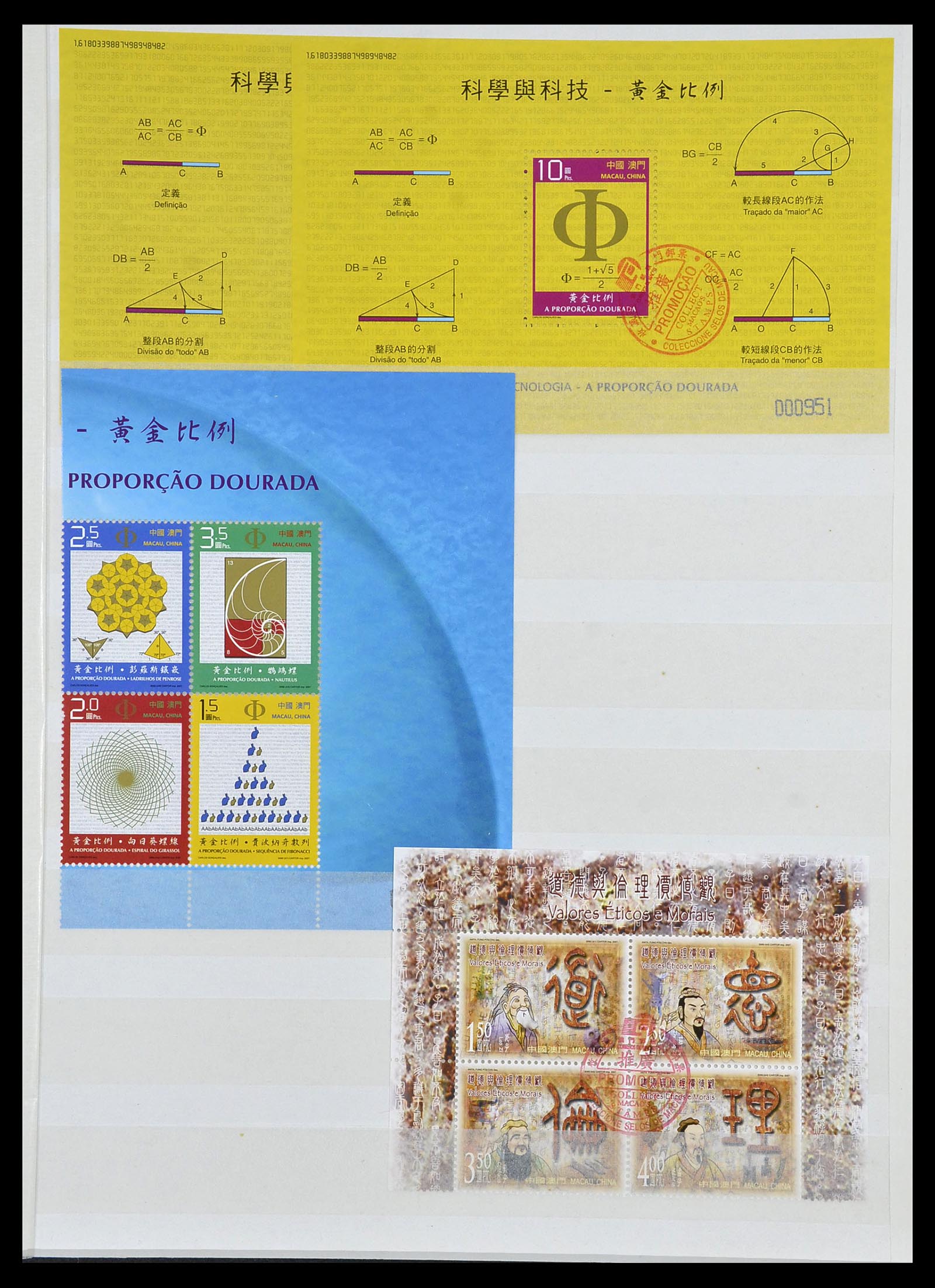 34064 075 - Postzegelverzameling 34064 Macao 1884-2019!