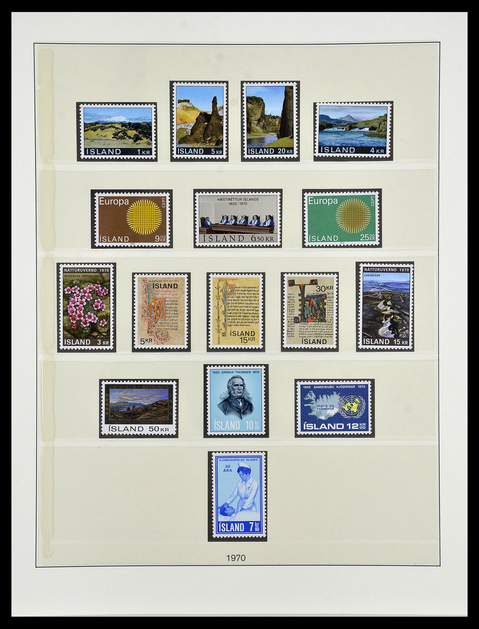 34065 019 - Stamp collection 34065 Iceland 1930-2000.