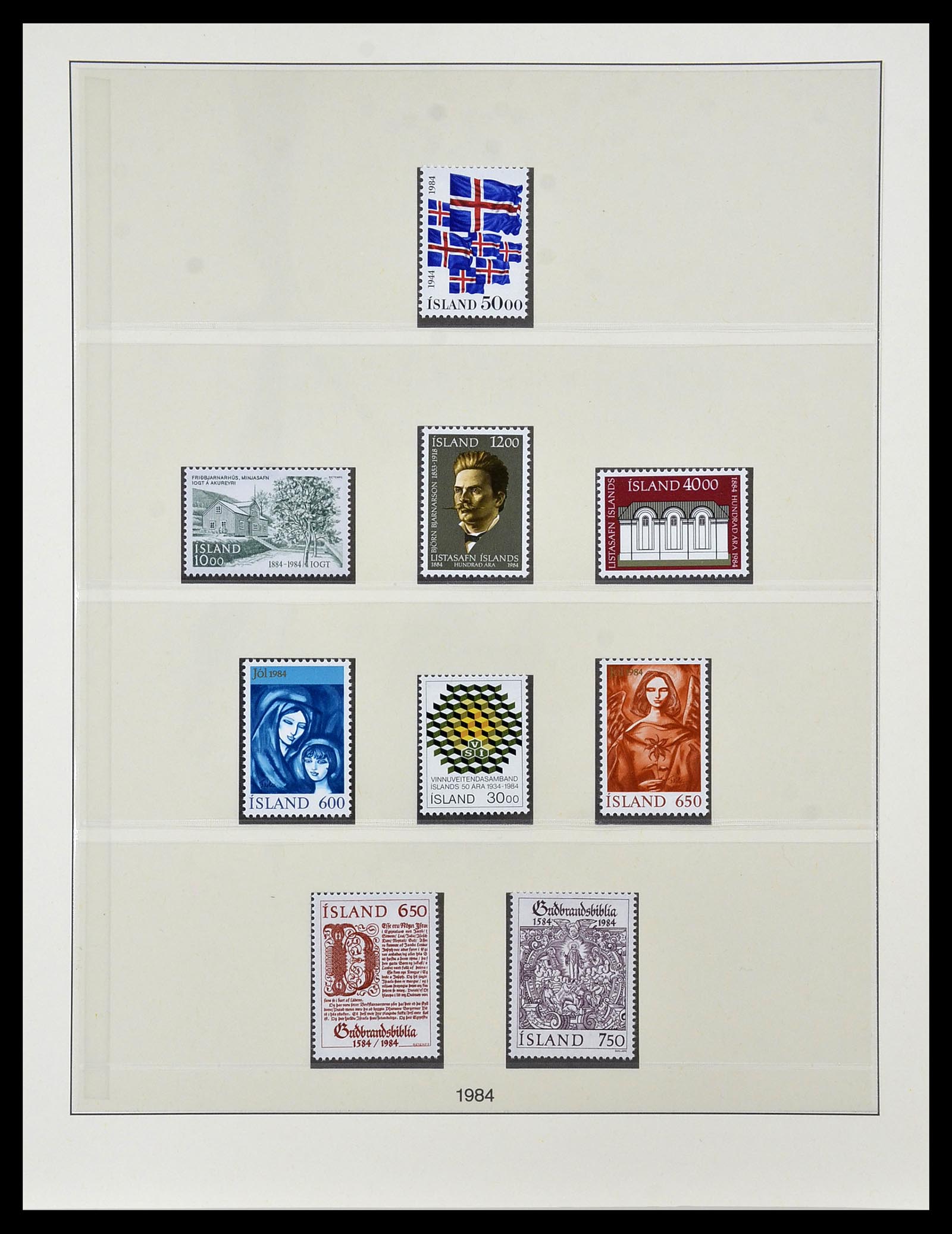 34065 036 - Stamp collection 34065 Iceland 1930-2000.