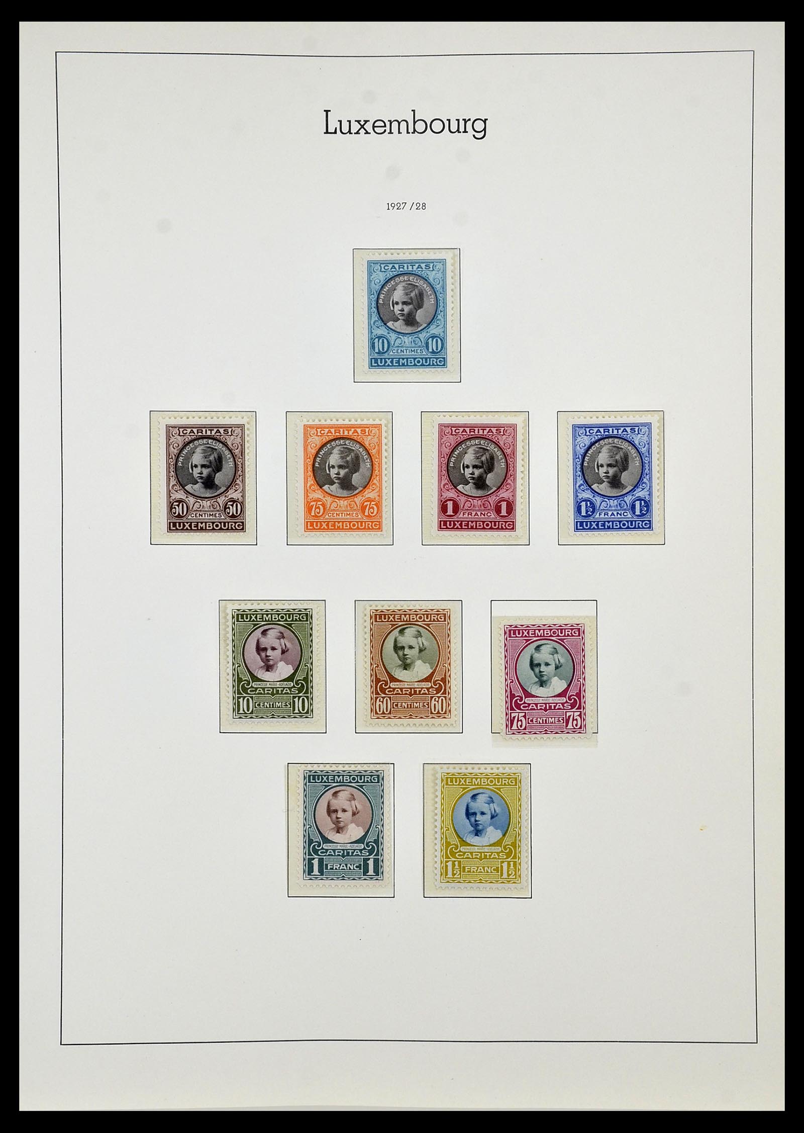 34066 016 - Postzegelverzameling 34066 Luxemburg 1852-2005.