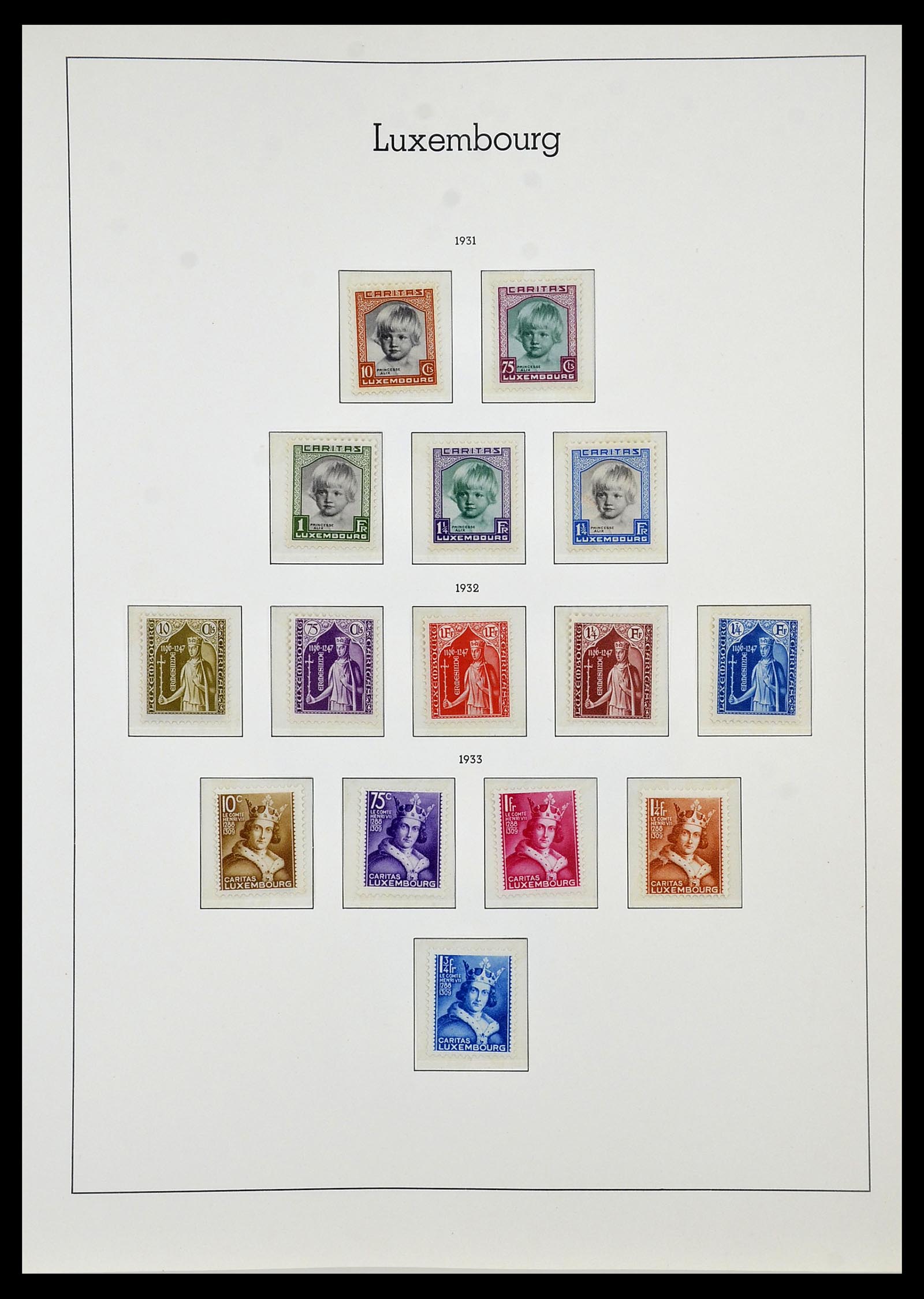 34066 018 - Postzegelverzameling 34066 Luxemburg 1852-2005.