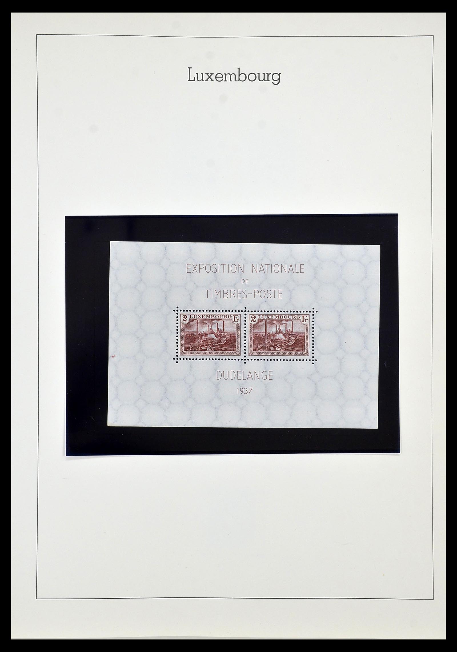 34066 023 - Postzegelverzameling 34066 Luxemburg 1852-2005.