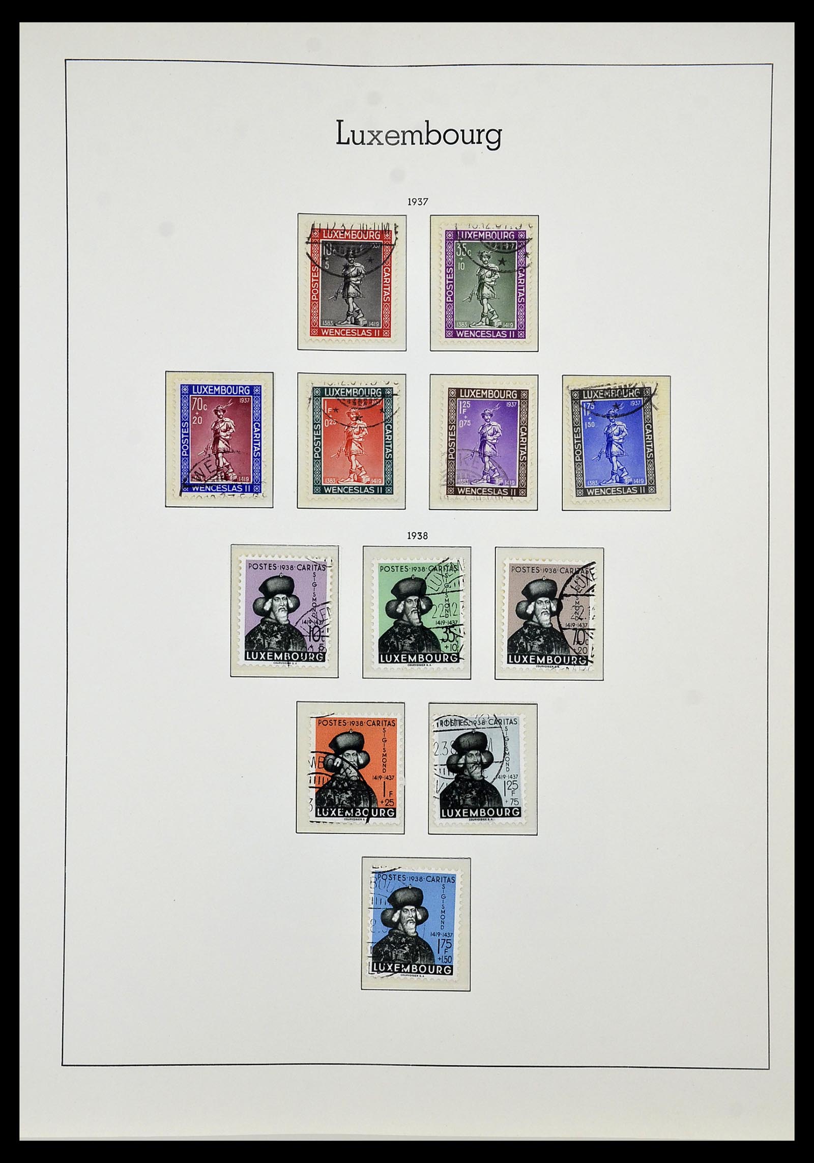 34066 024 - Postzegelverzameling 34066 Luxemburg 1852-2005.