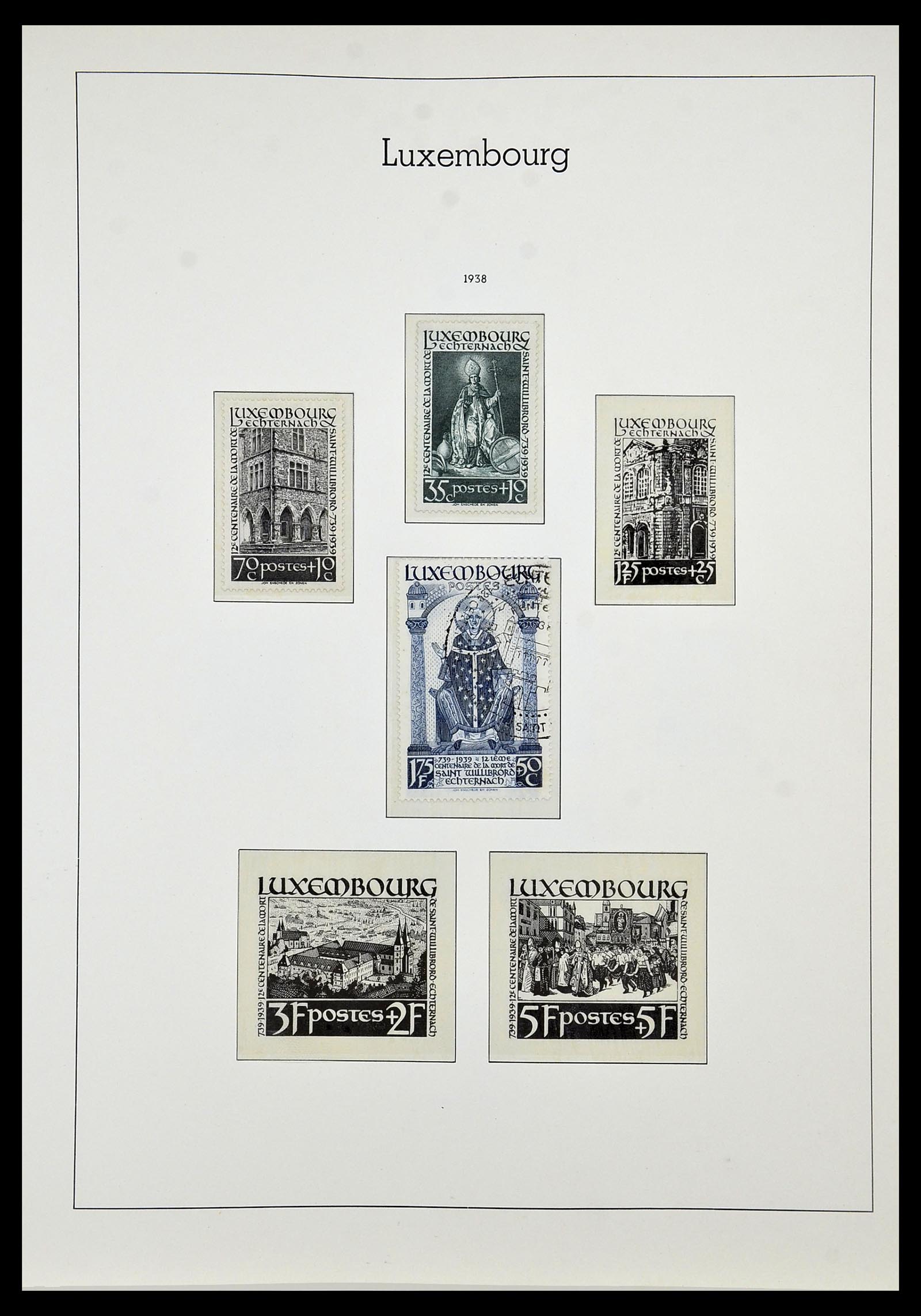 34066 025 - Postzegelverzameling 34066 Luxemburg 1852-2005.