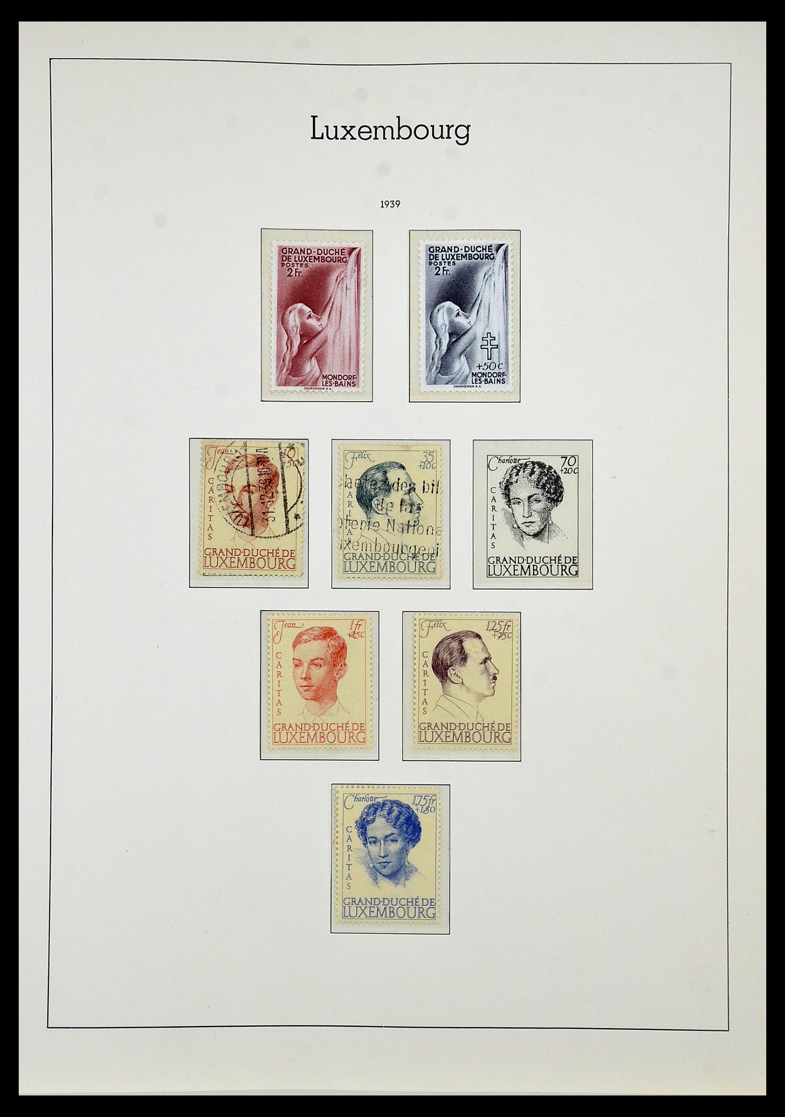 34066 027 - Postzegelverzameling 34066 Luxemburg 1852-2005.
