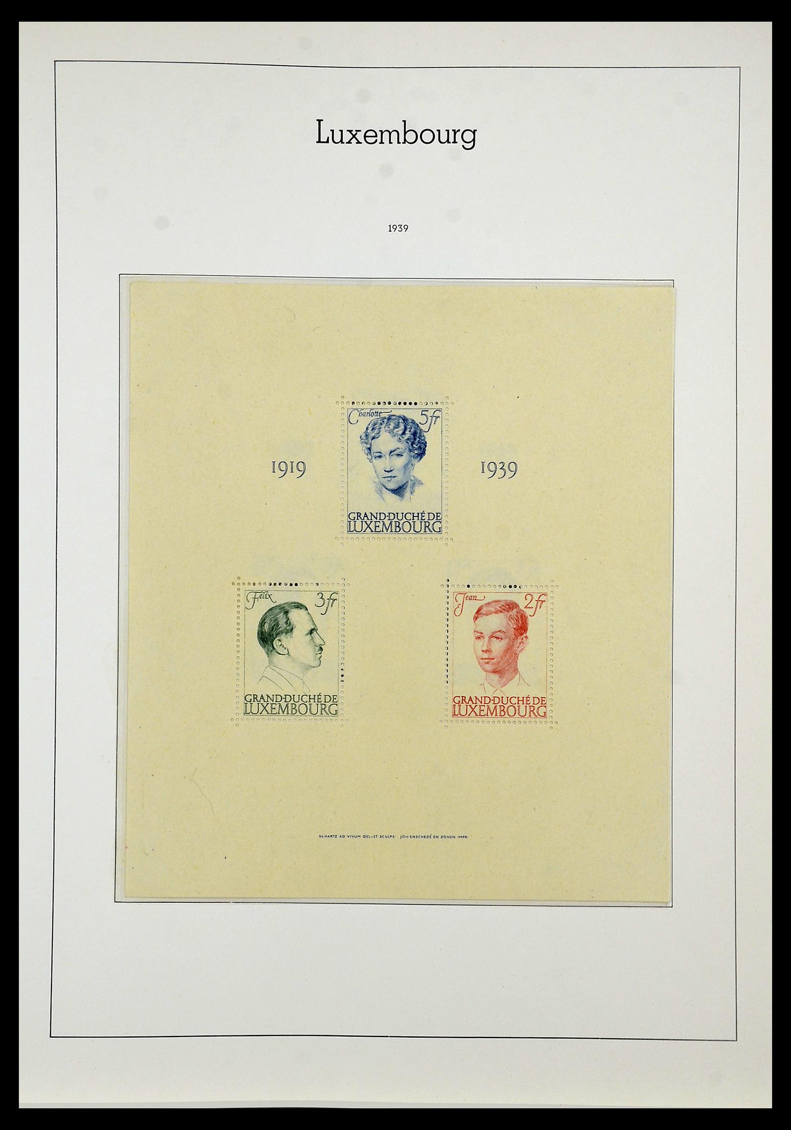 34066 028 - Postzegelverzameling 34066 Luxemburg 1852-2005.