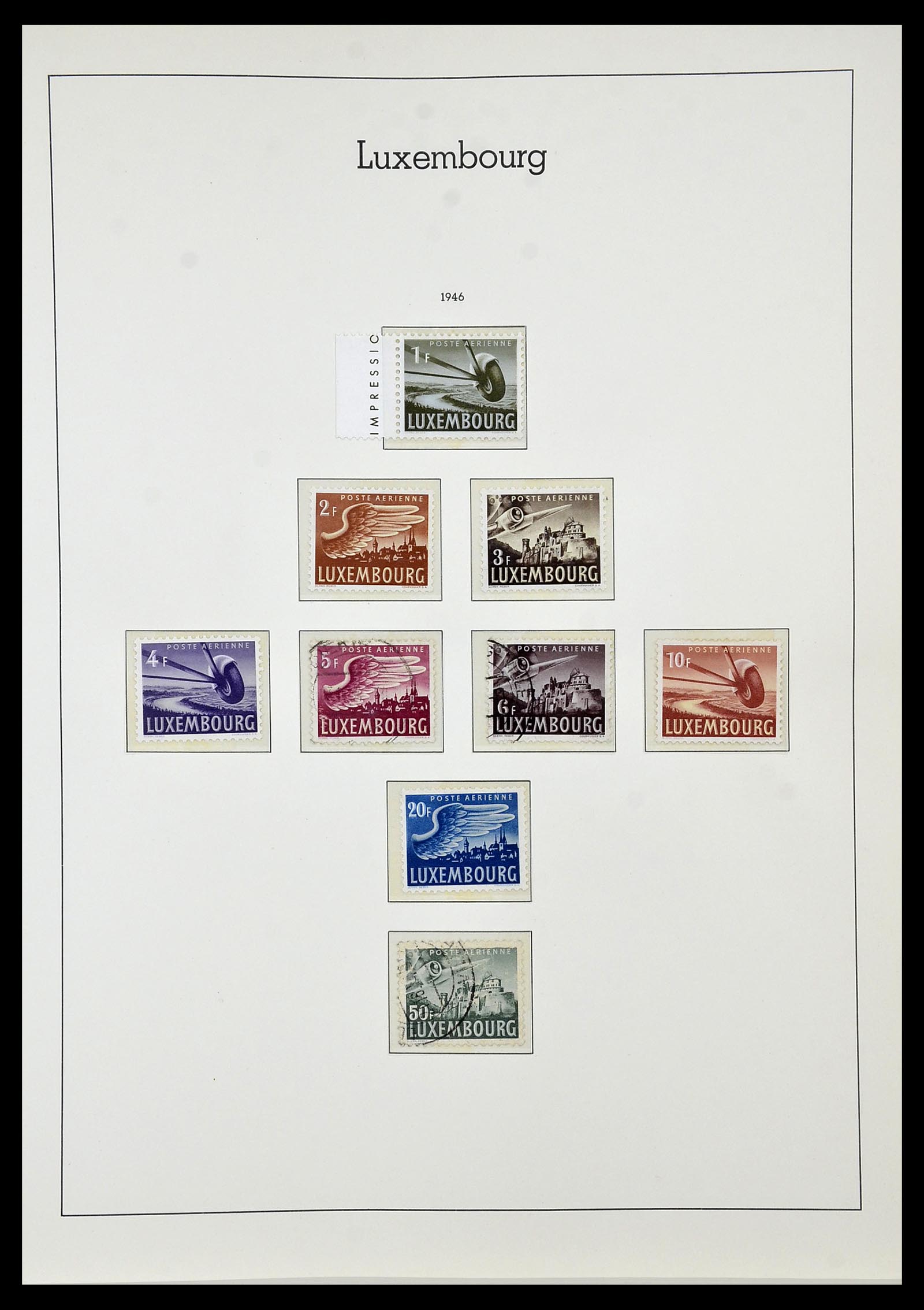 34066 034 - Postzegelverzameling 34066 Luxemburg 1852-2005.