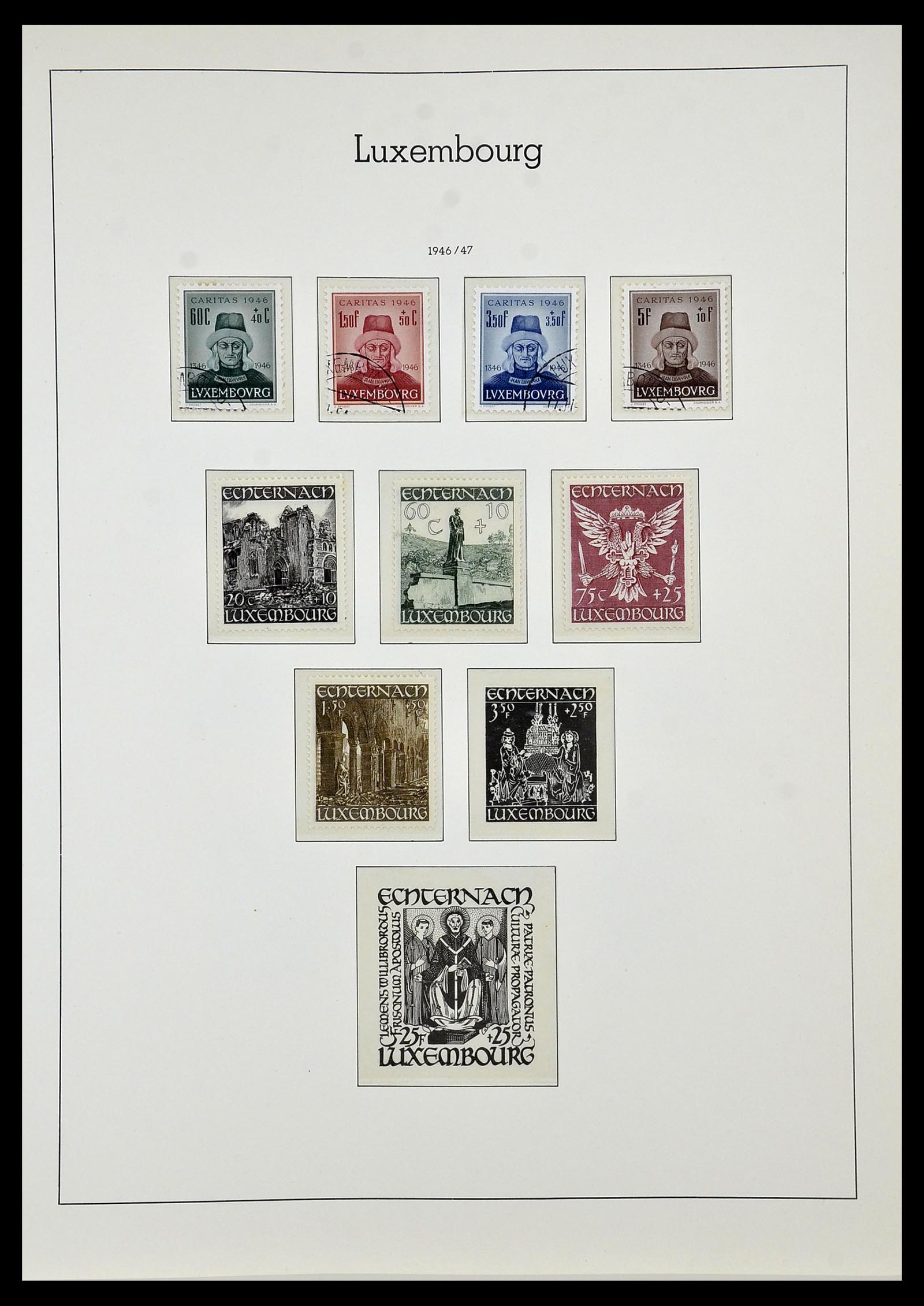 34066 035 - Postzegelverzameling 34066 Luxemburg 1852-2005.