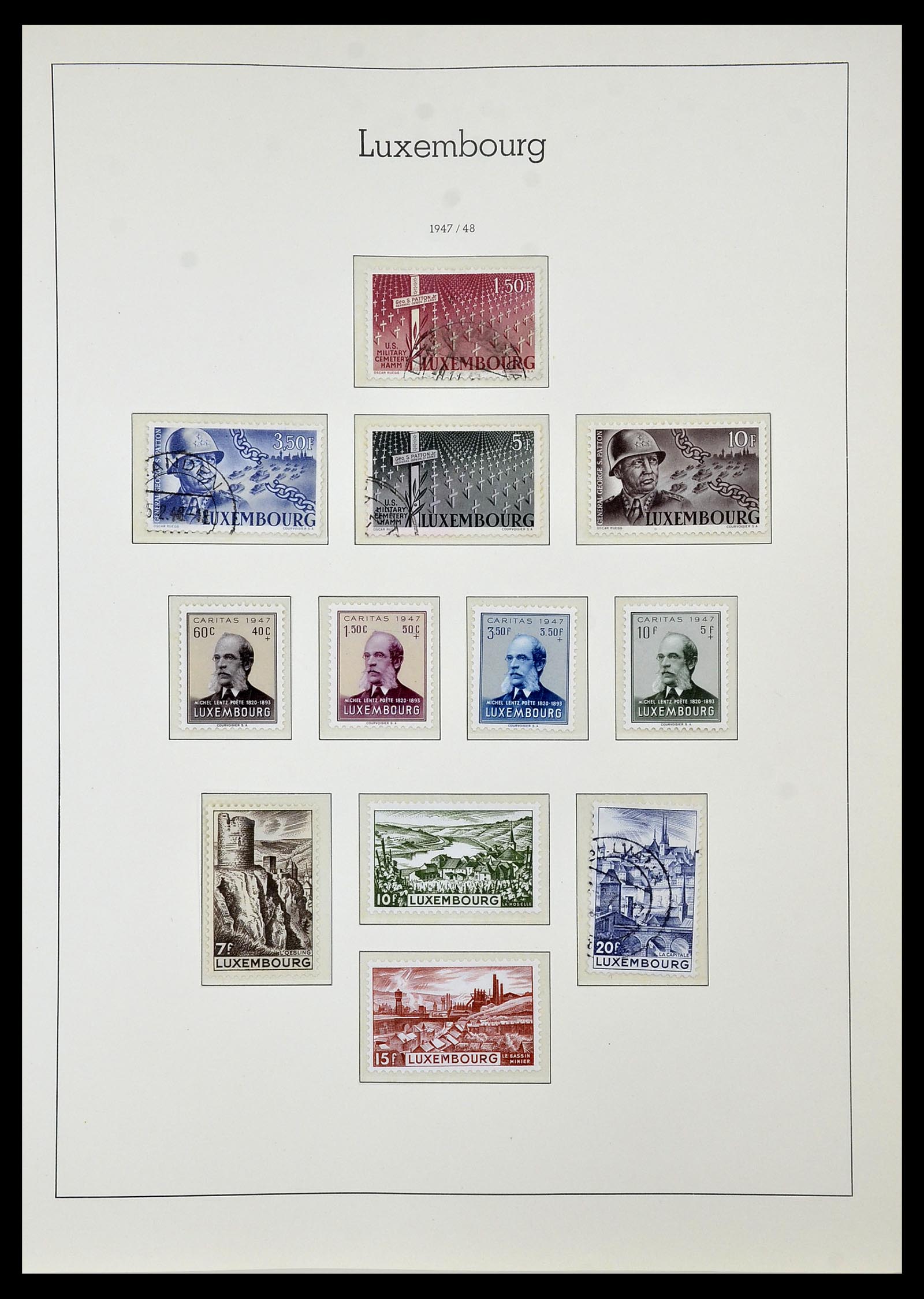 34066 036 - Postzegelverzameling 34066 Luxemburg 1852-2005.