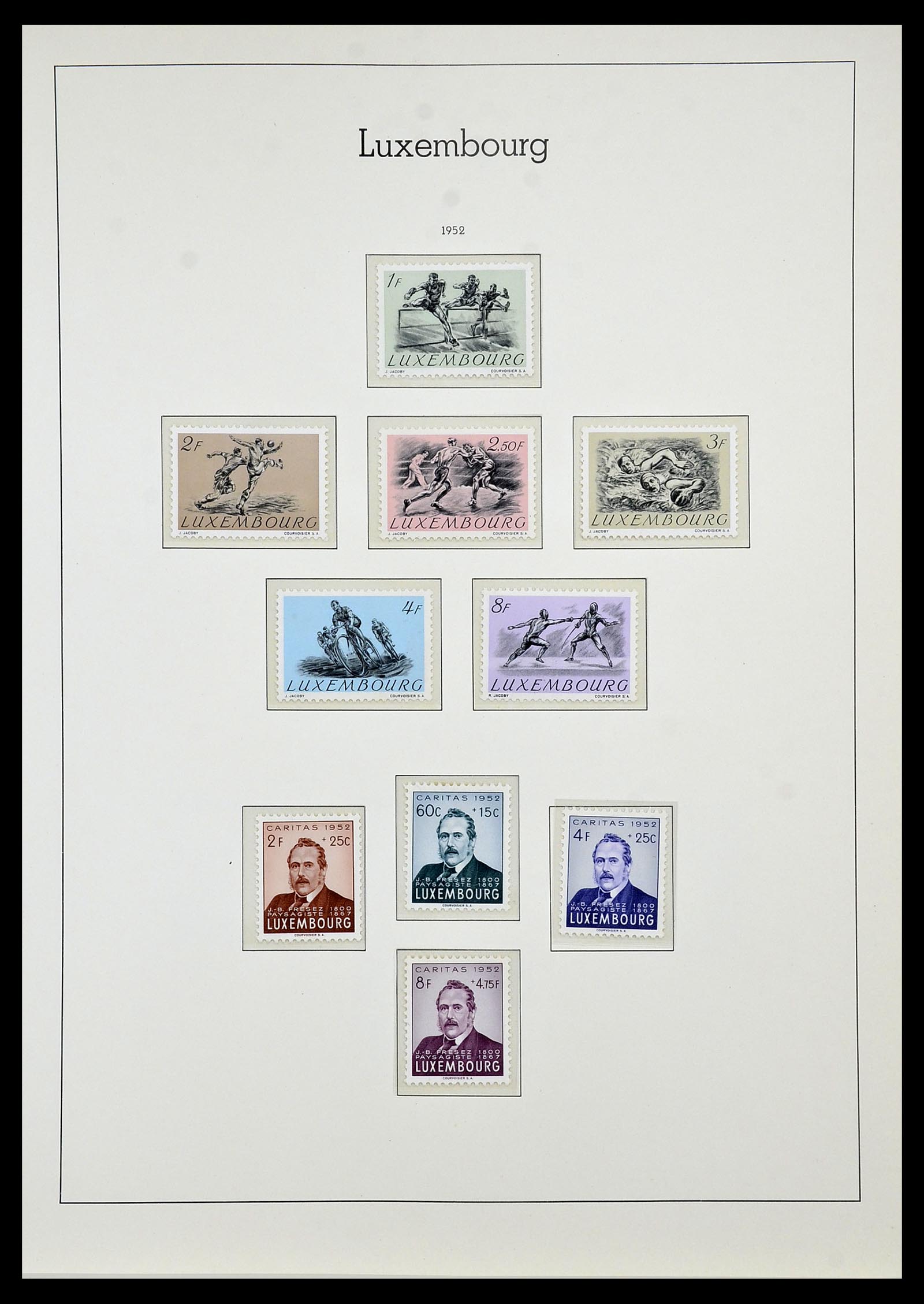 34066 043 - Postzegelverzameling 34066 Luxemburg 1852-2005.