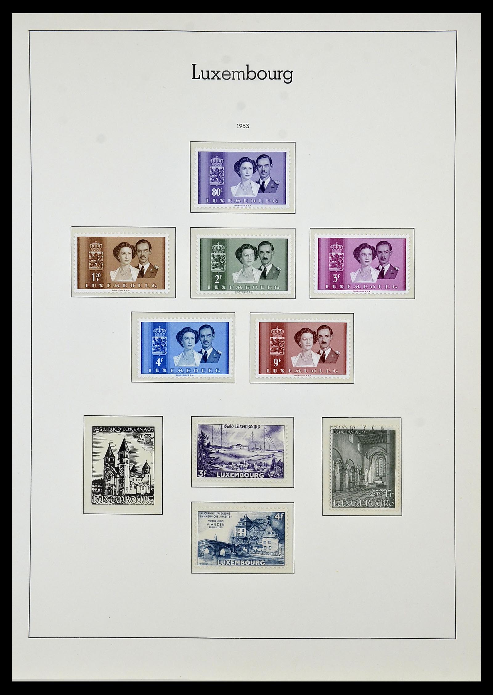 34066 044 - Postzegelverzameling 34066 Luxemburg 1852-2005.