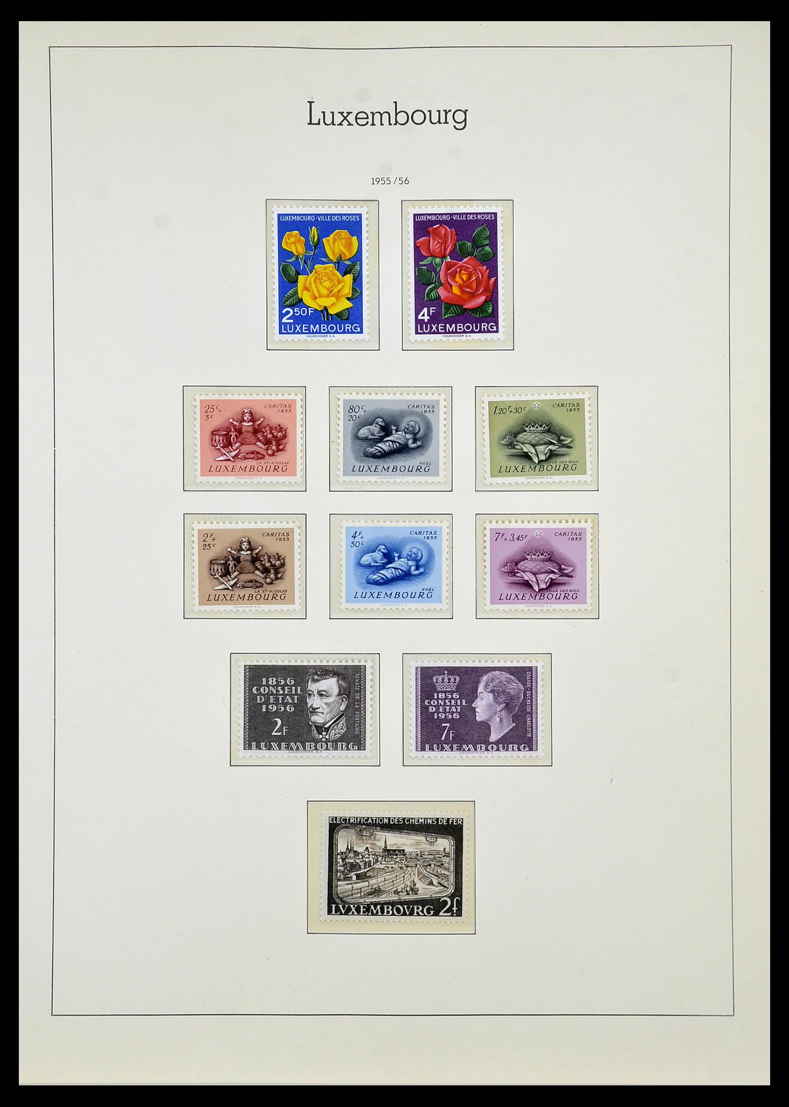 34066 048 - Postzegelverzameling 34066 Luxemburg 1852-2005.