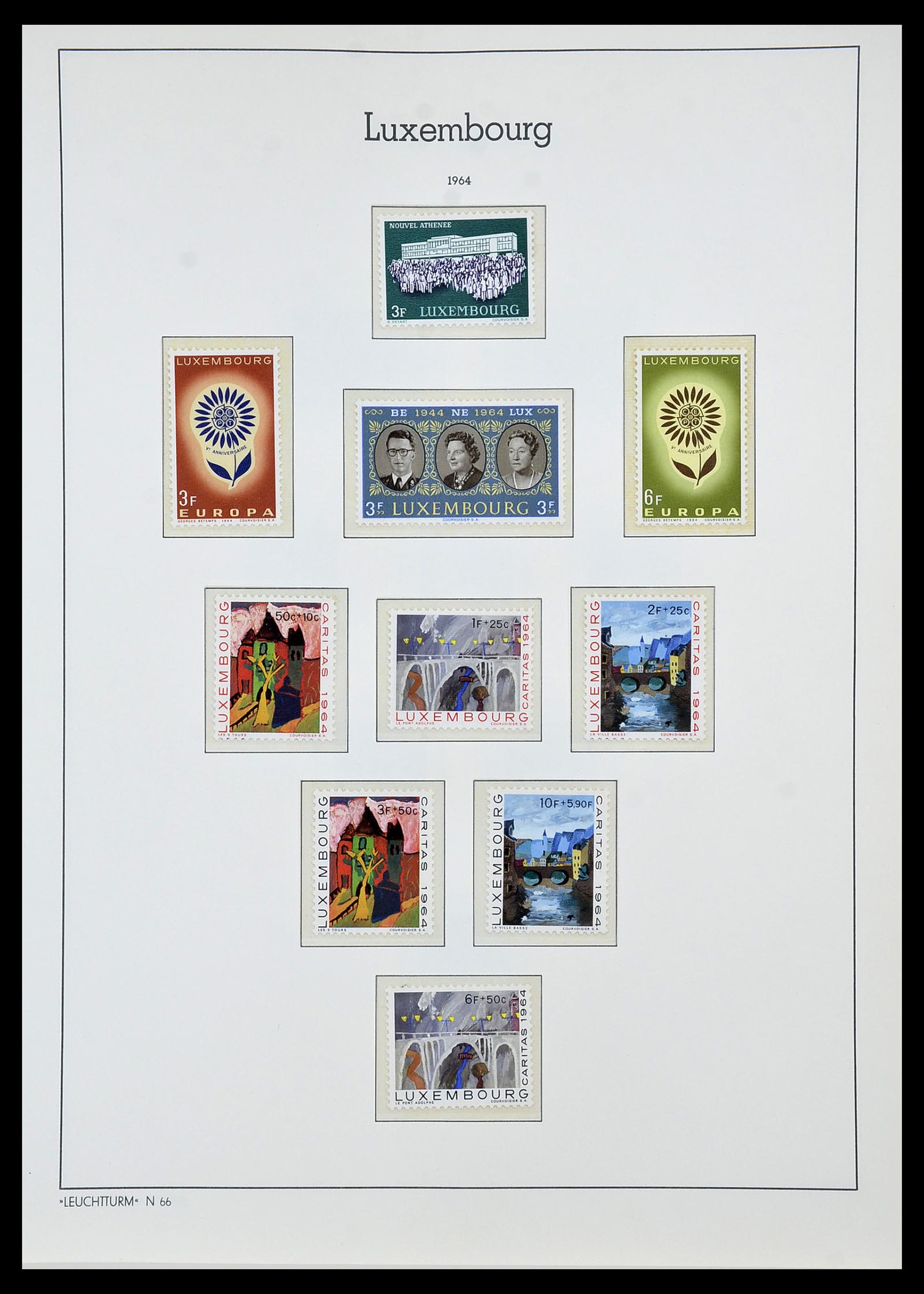 34066 064 - Postzegelverzameling 34066 Luxemburg 1852-2005.