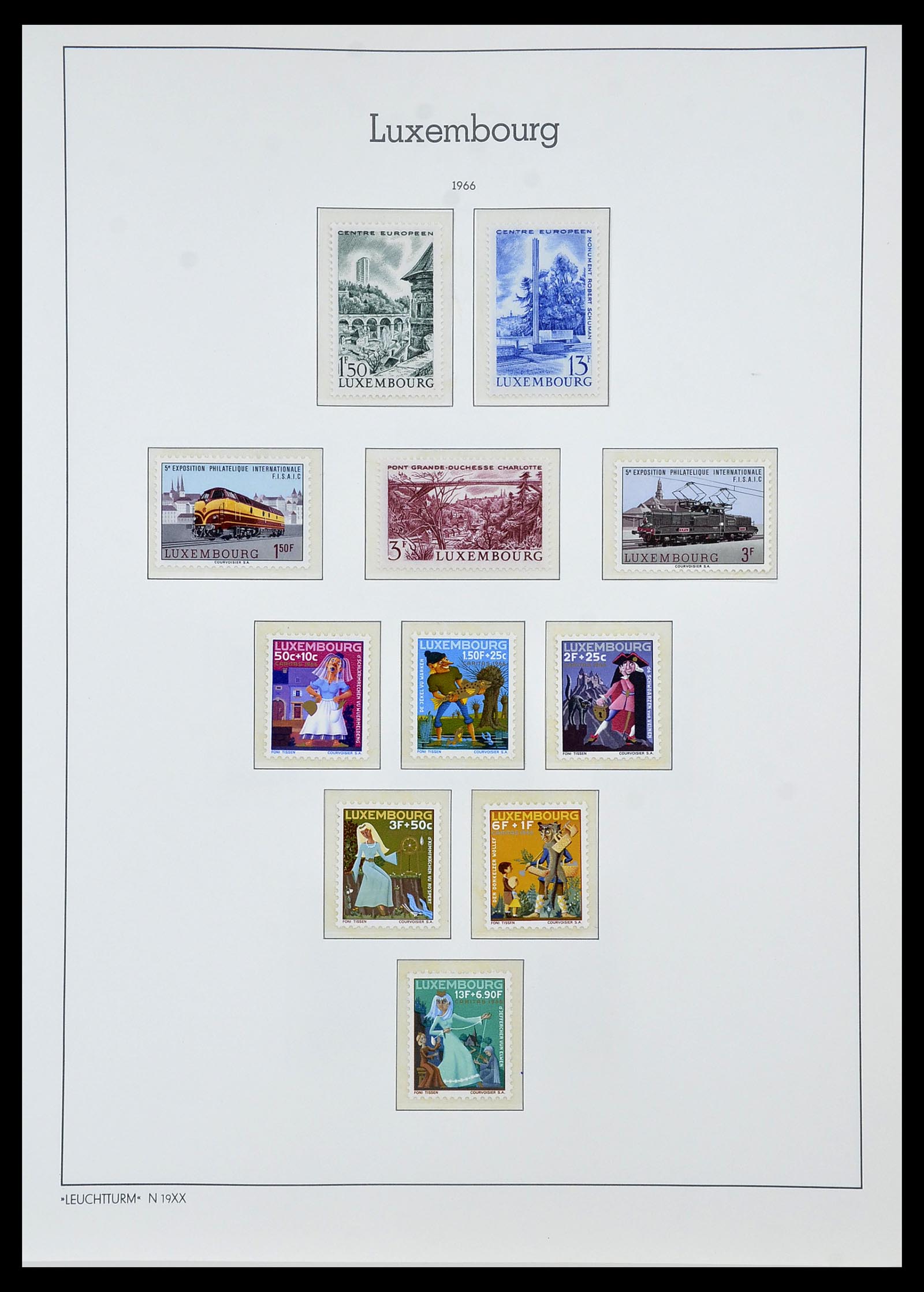 34066 067 - Postzegelverzameling 34066 Luxemburg 1852-2005.