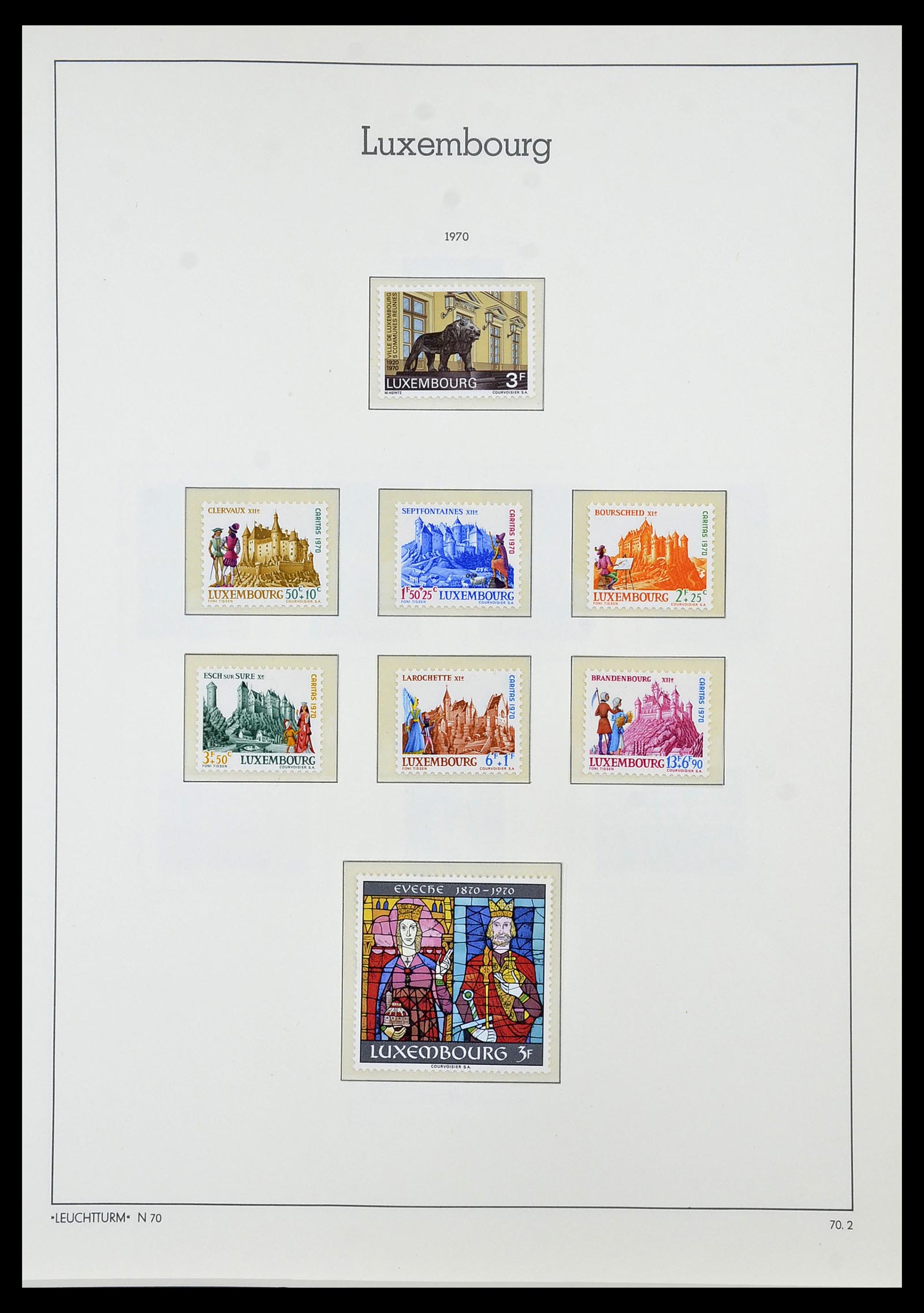34066 075 - Postzegelverzameling 34066 Luxemburg 1852-2005.