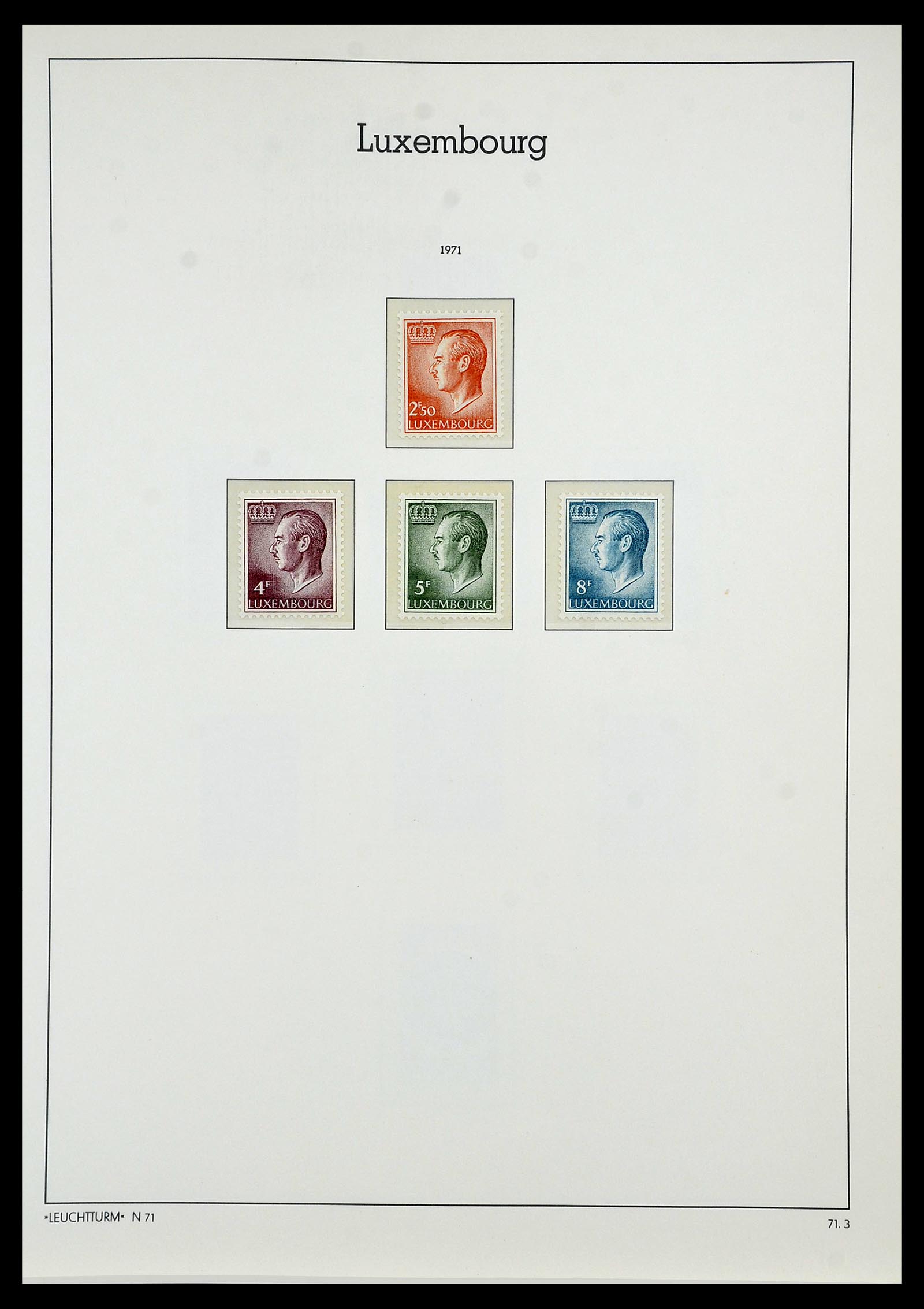 34066 078 - Postzegelverzameling 34066 Luxemburg 1852-2005.