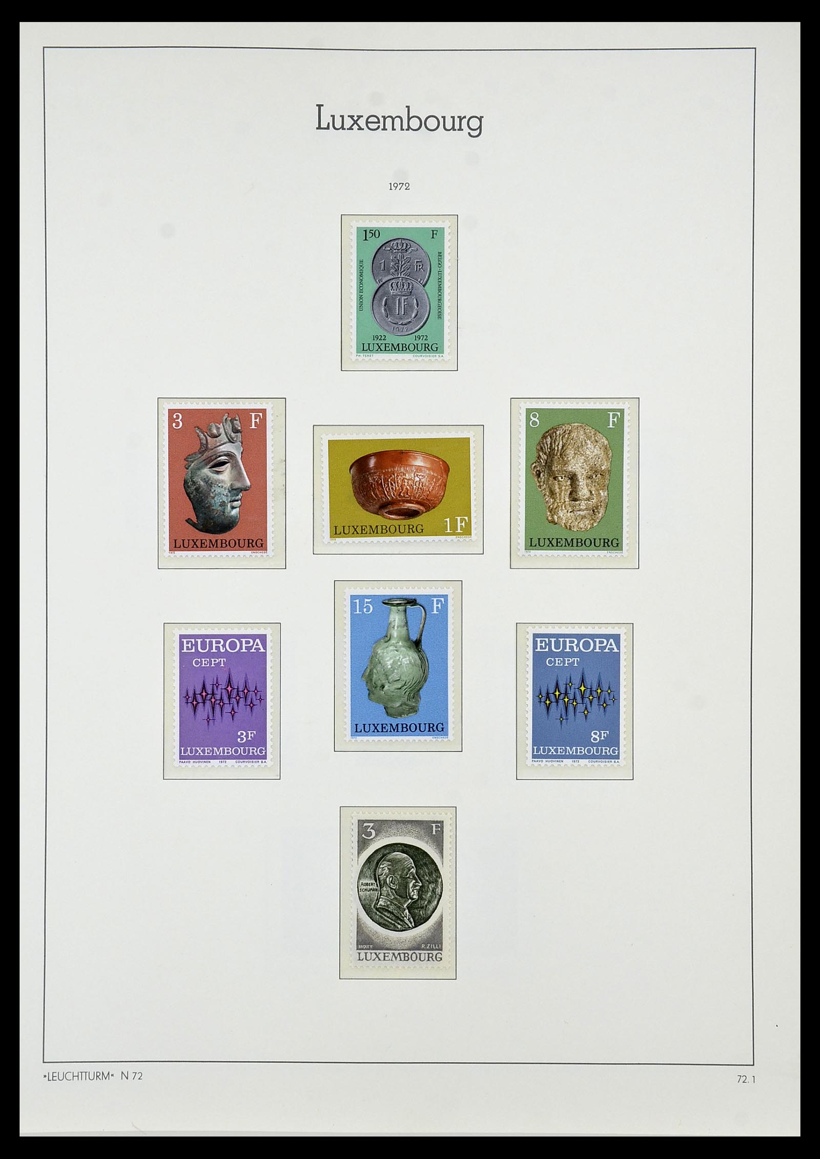 34066 079 - Postzegelverzameling 34066 Luxemburg 1852-2005.
