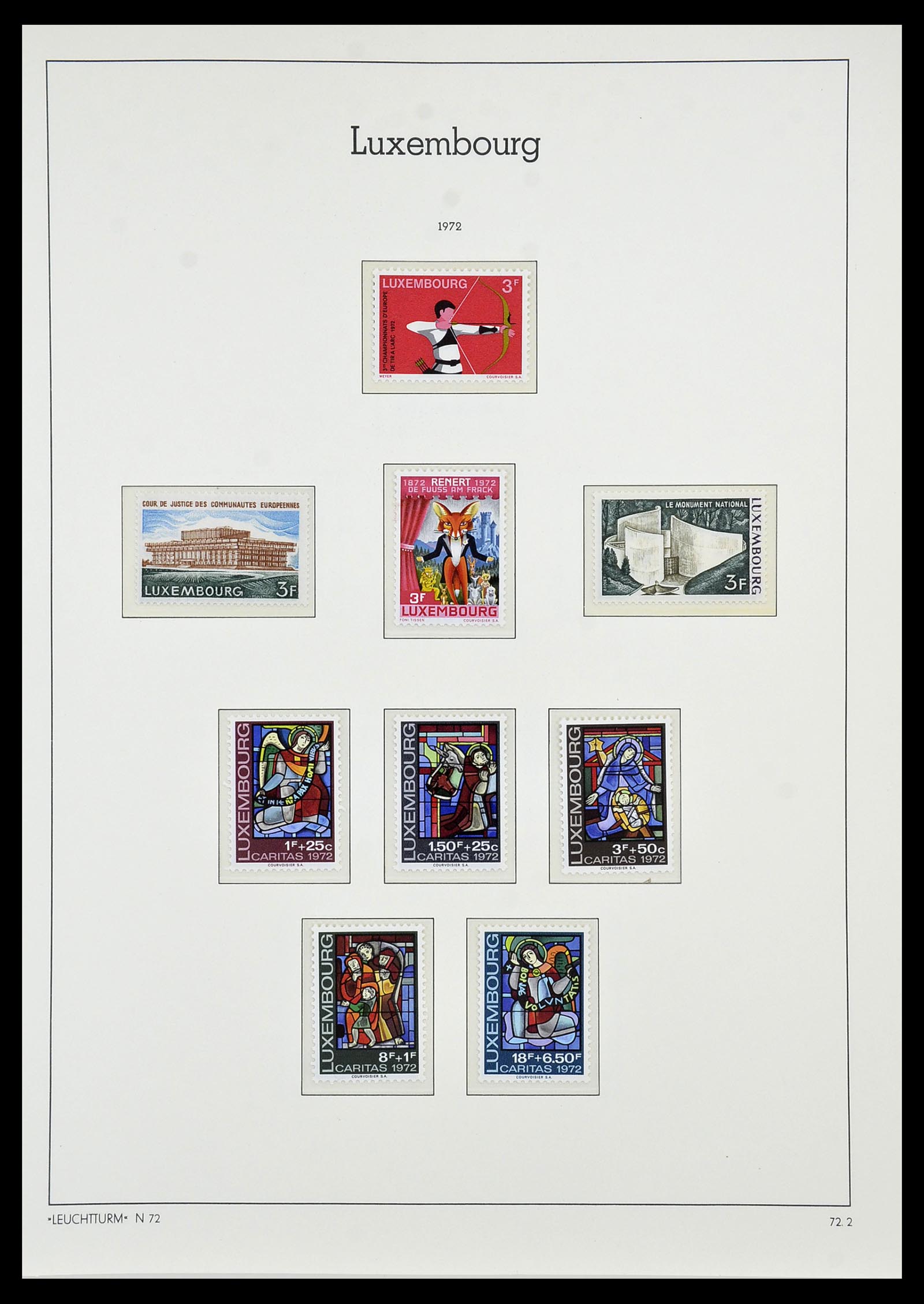 34066 080 - Postzegelverzameling 34066 Luxemburg 1852-2005.
