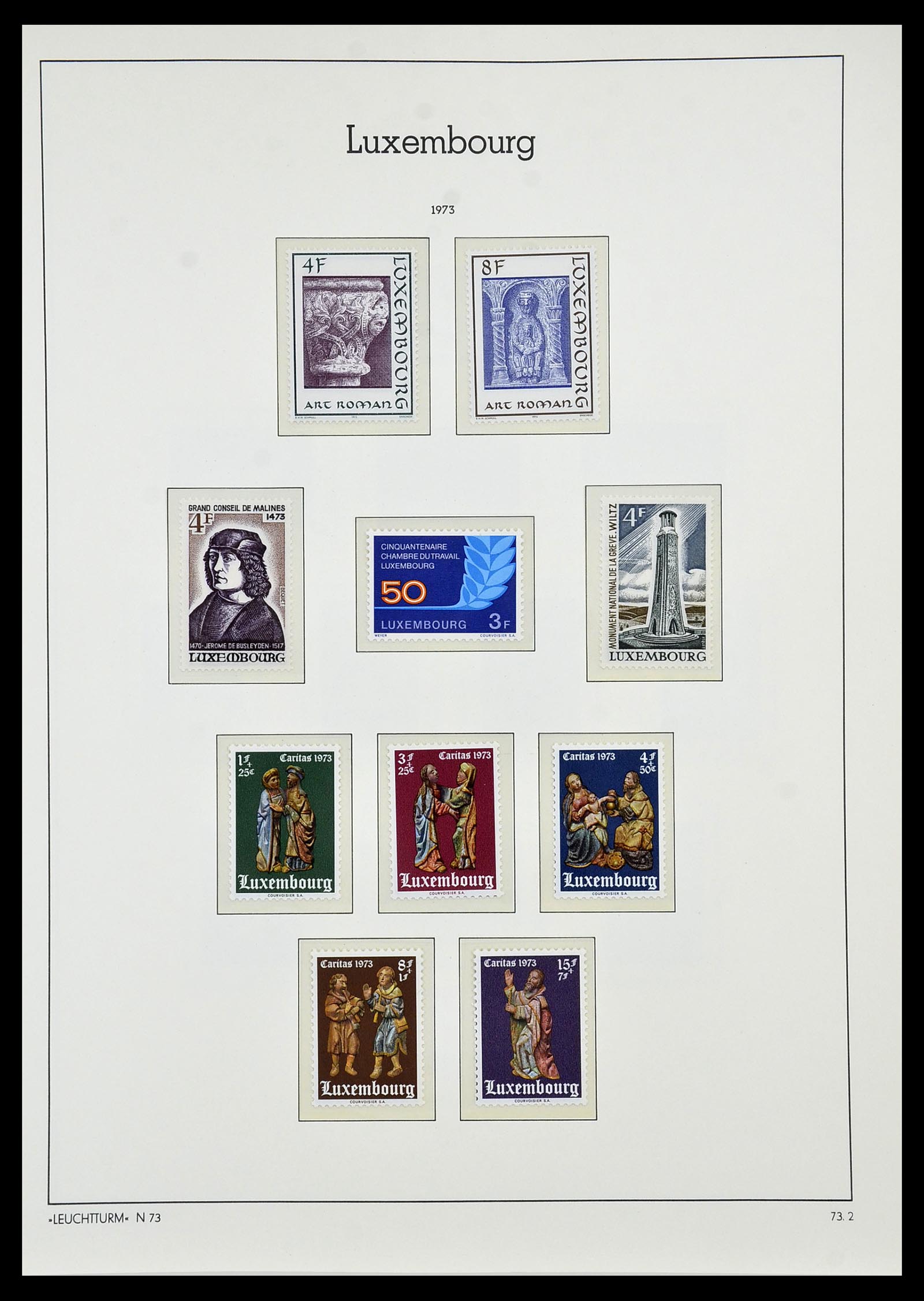 34066 082 - Postzegelverzameling 34066 Luxemburg 1852-2005.