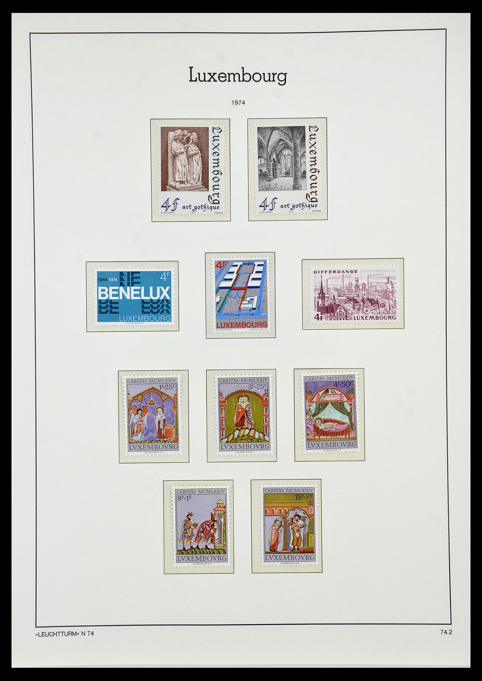 34066 084 - Postzegelverzameling 34066 Luxemburg 1852-2005.