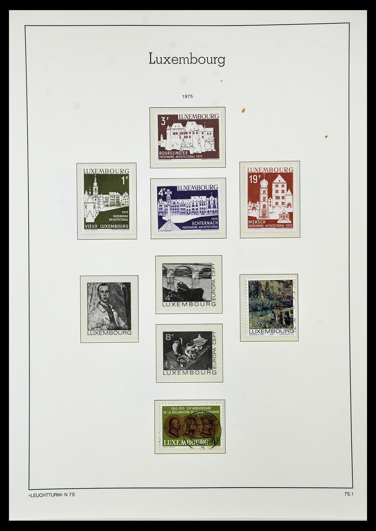34066 086 - Postzegelverzameling 34066 Luxemburg 1852-2005.