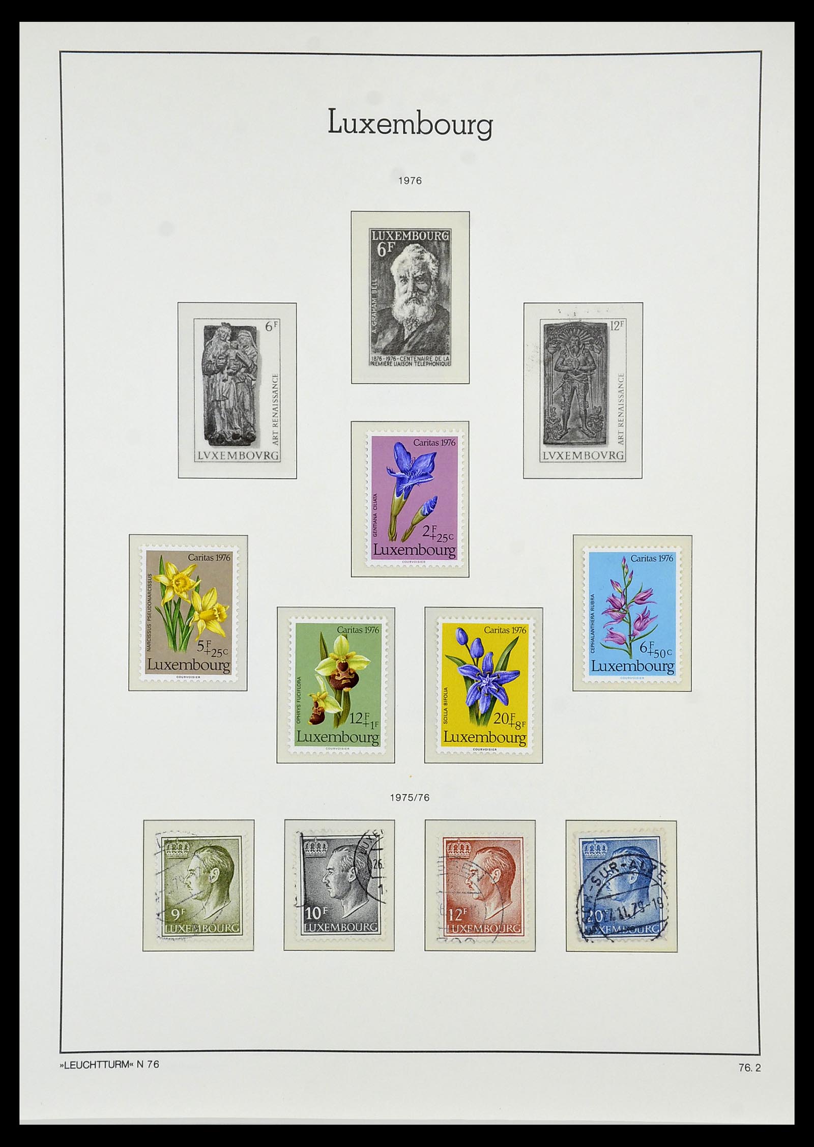 34066 089 - Postzegelverzameling 34066 Luxemburg 1852-2005.