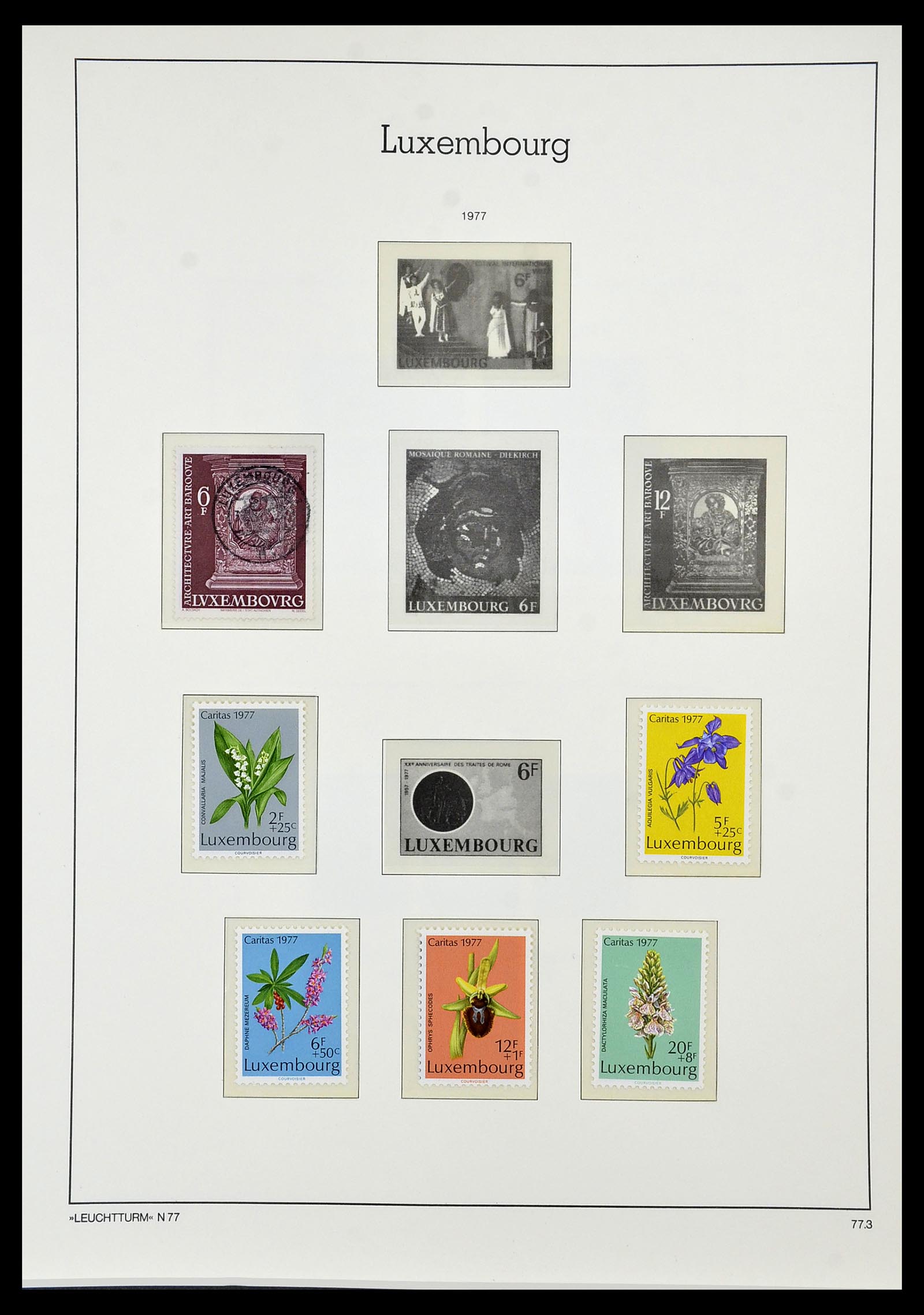 34066 092 - Postzegelverzameling 34066 Luxemburg 1852-2005.